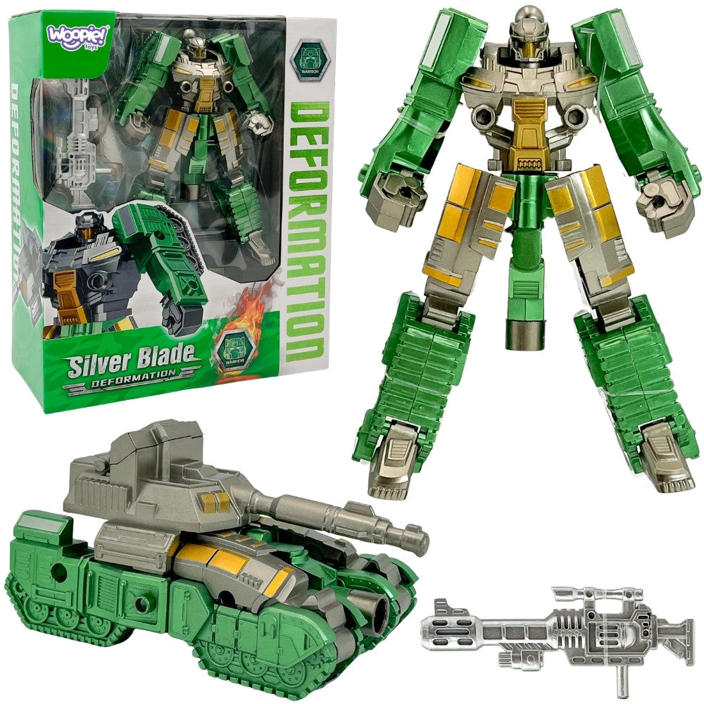 Танк Woopie Transforming Robot Silver Blade 2in1