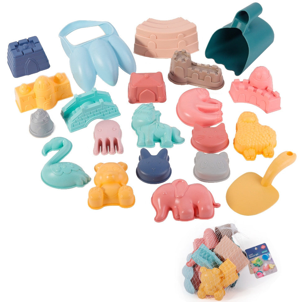 Woopie Sand Molds And Shovel Set 21 Pcs.
