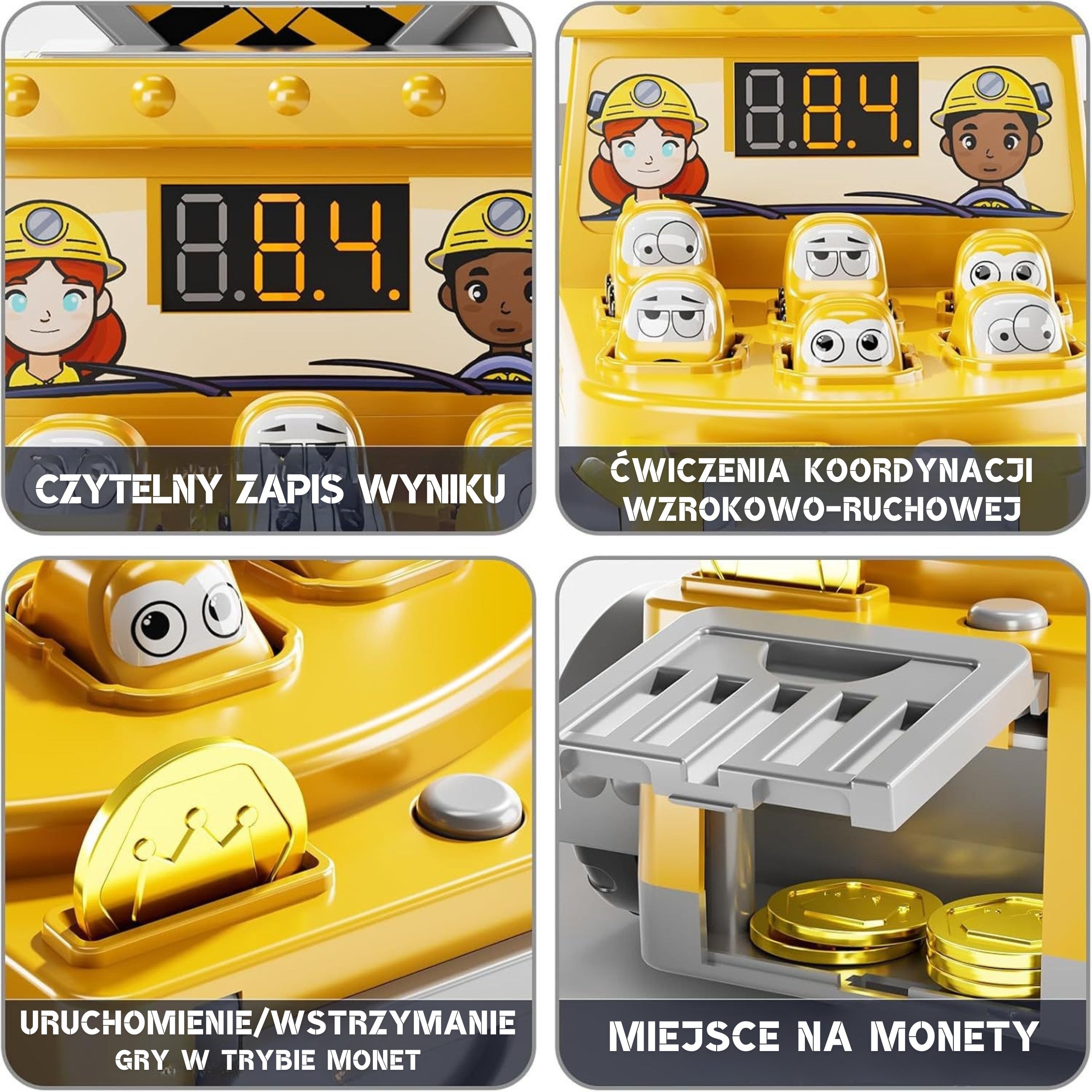Woopie Hammering Skill Game Chantier de construction avec accessoires