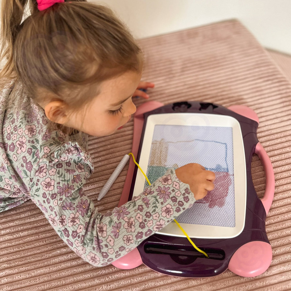 Woopie Magnetic Color Marker Board + 2 lilla stempler