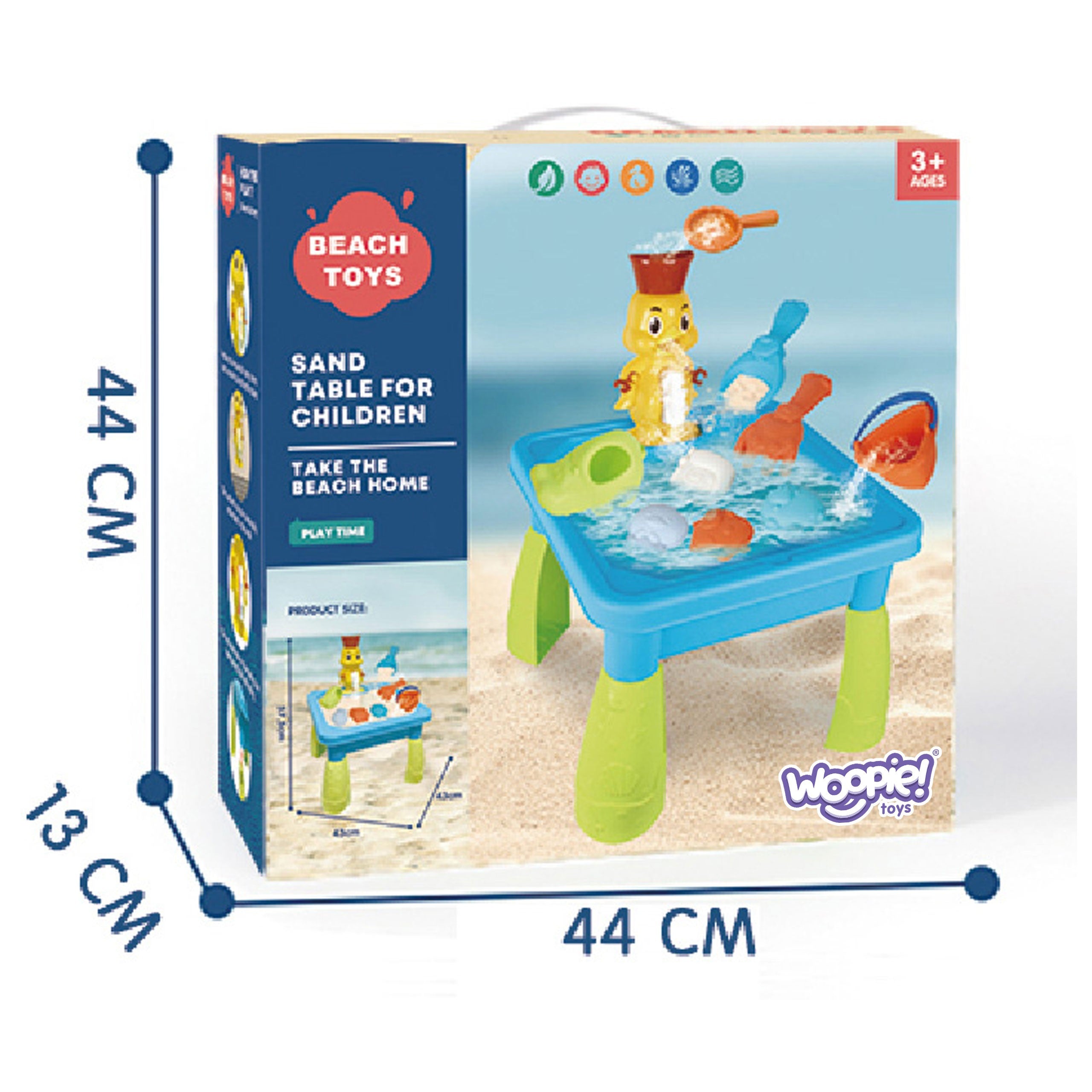 Woopie Water Table Sandbox 2 In 1 For Kids Garden Toys