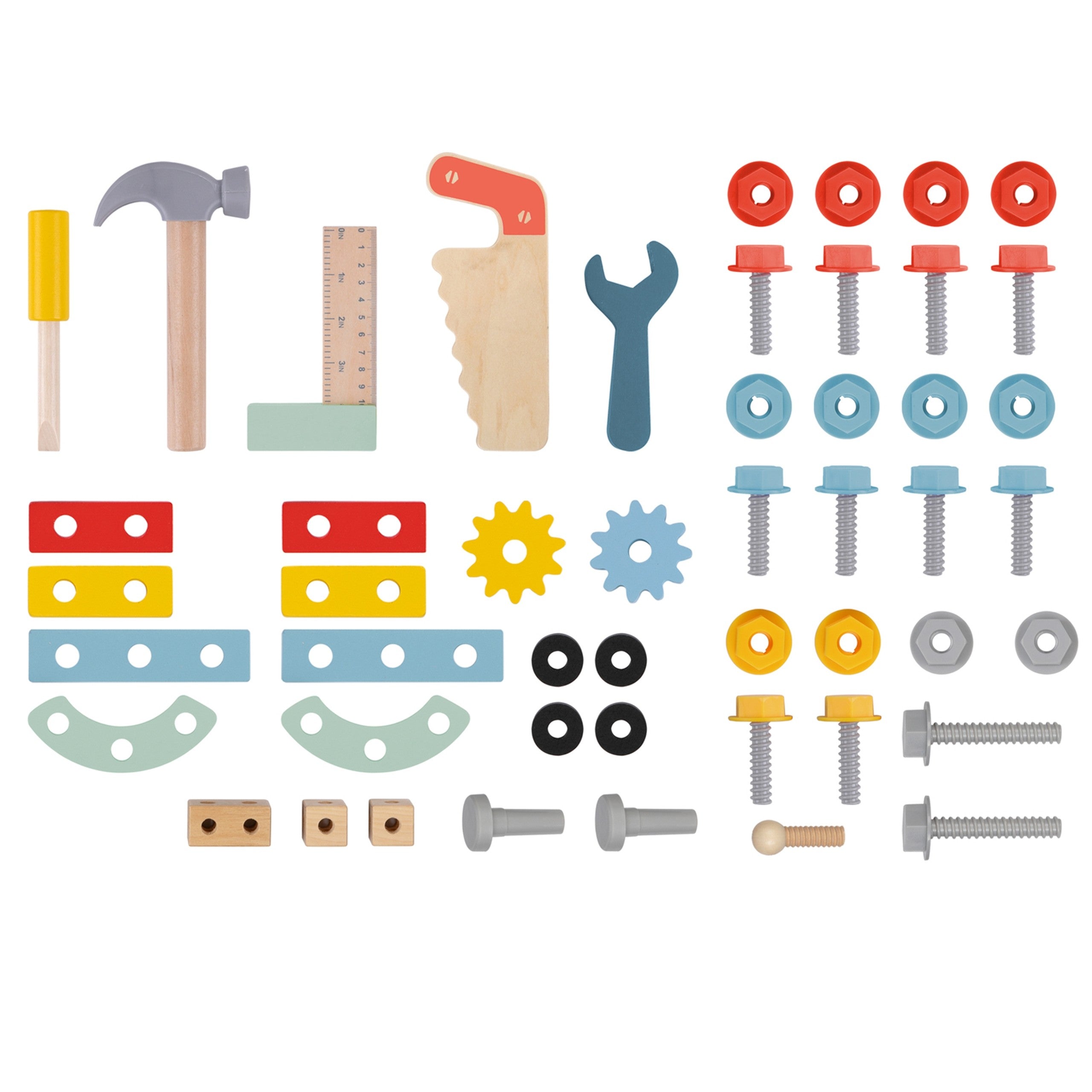 Tooky Toy Walker Car Mini Stem Workshop in legno
