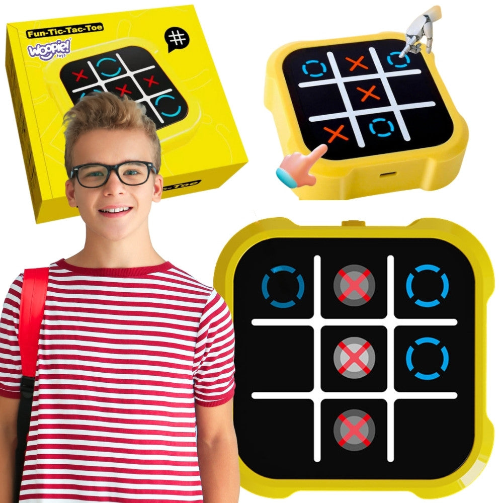 Woopie Electronic Tic-tac-toe Логическа образователна игра 4 в 1