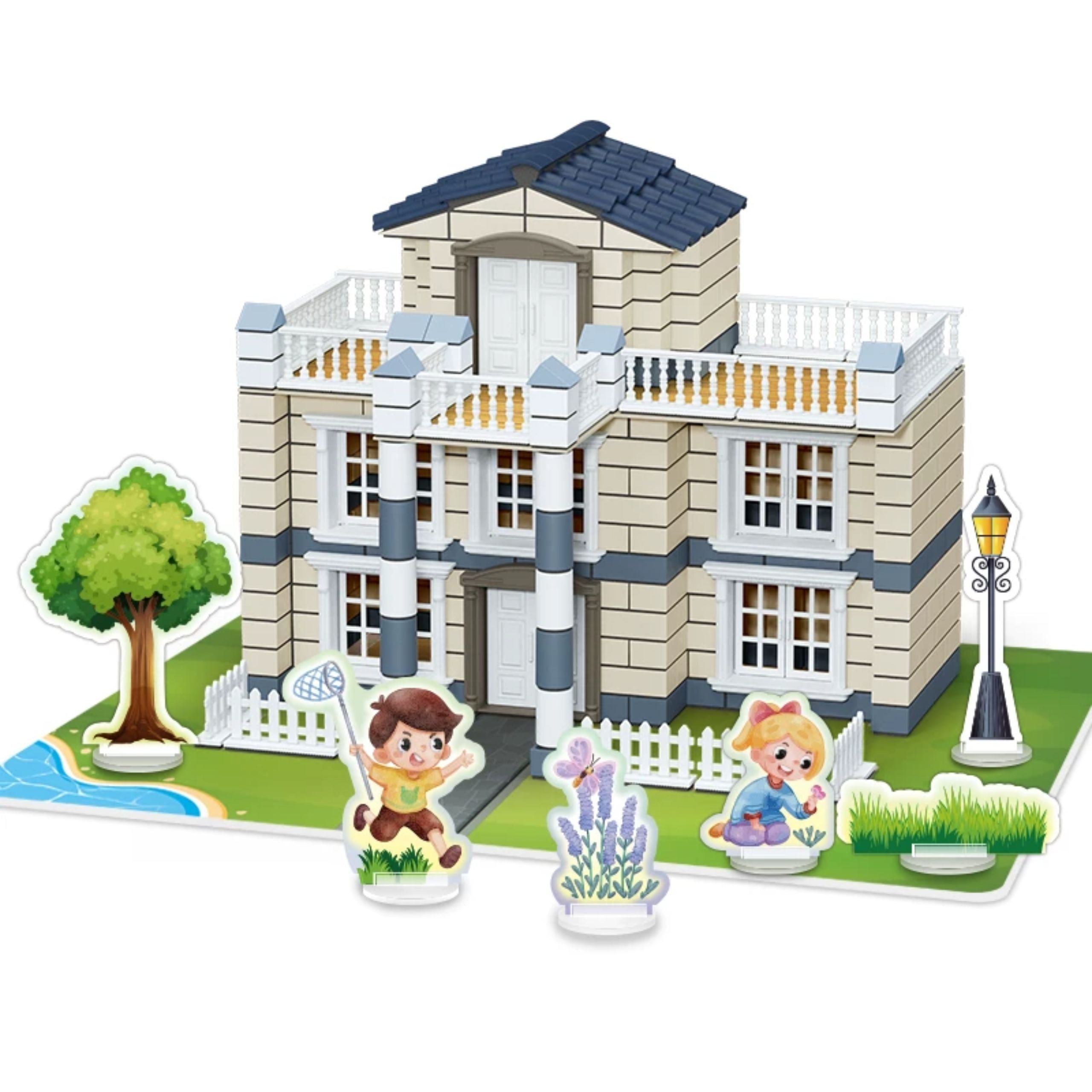 Woopie Construction Set Building With Bricks Residence Dream House 311 Pcs Bricks