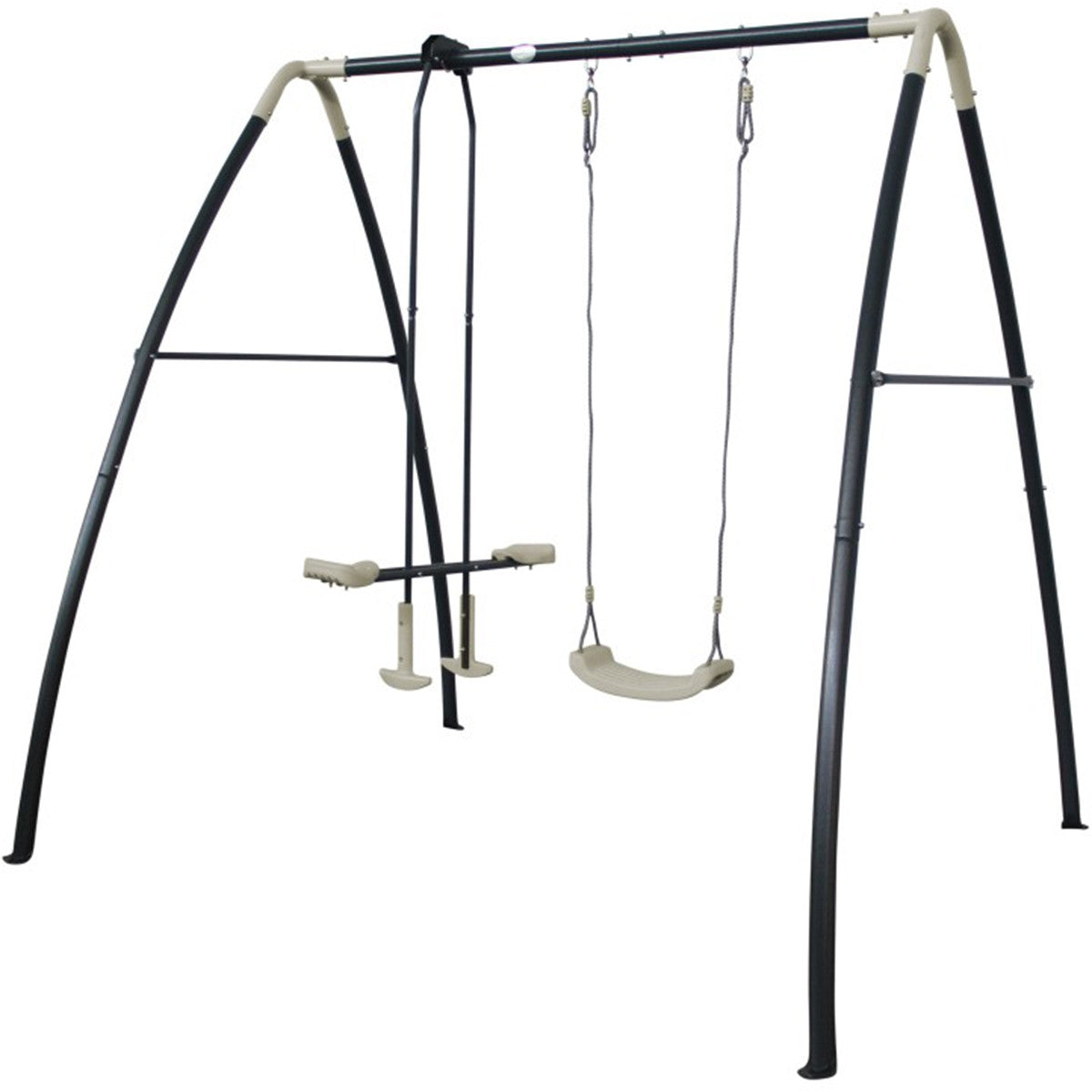 Balanços de jardim Axi com estrutura de metal para crianças