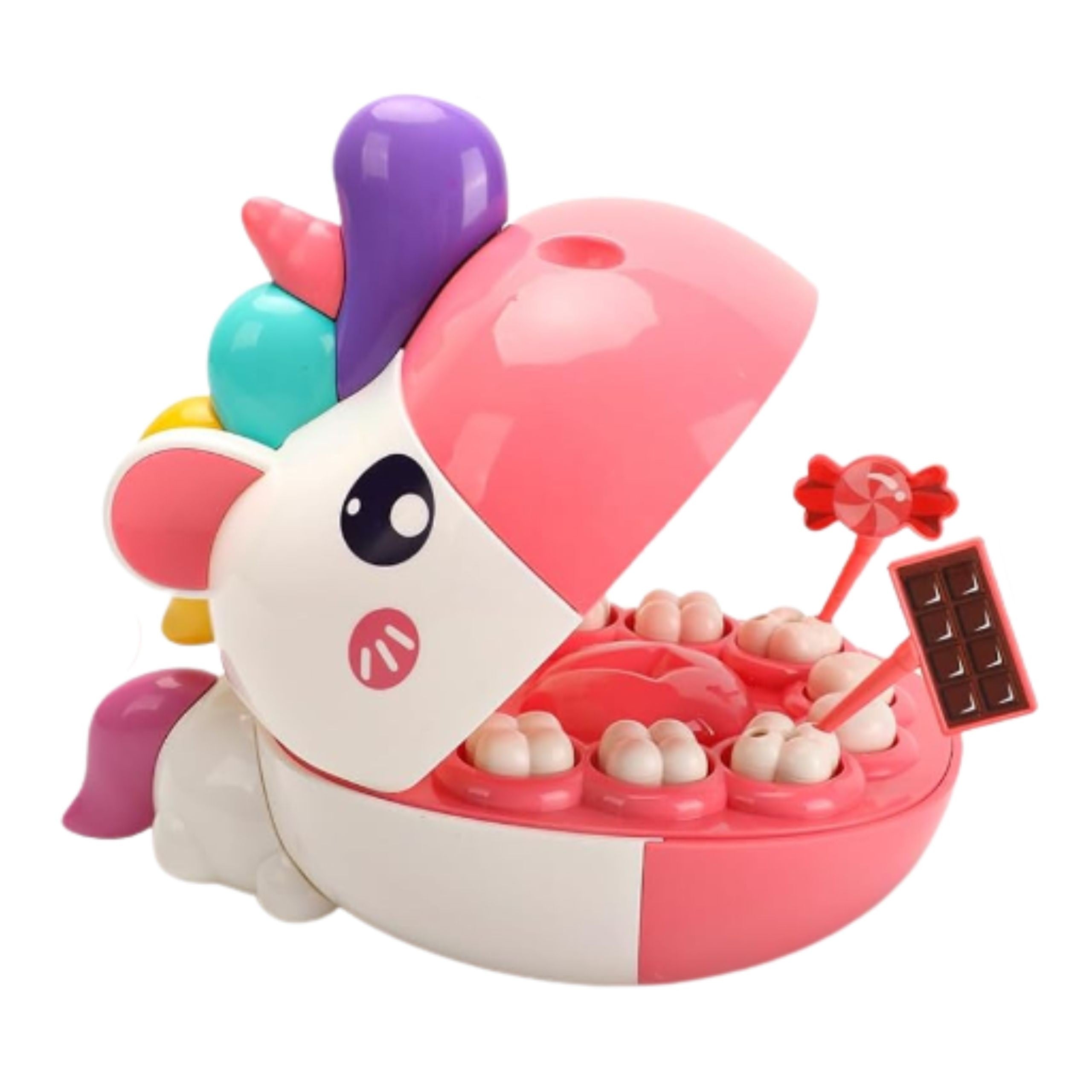Woopie Little Dentist Set Unicorn Head Accessories
