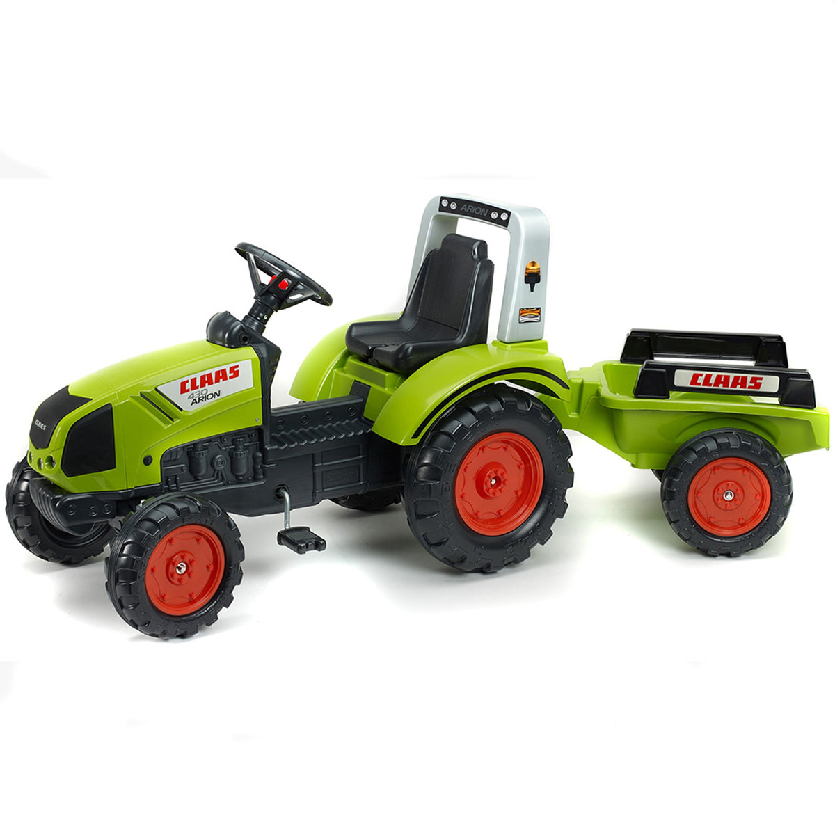 Falk Claas Šliapací traktor s prívesom Veľký traktor Toy 3+