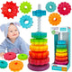 Woopie Baby Образователна пирамида Twisted Tower
