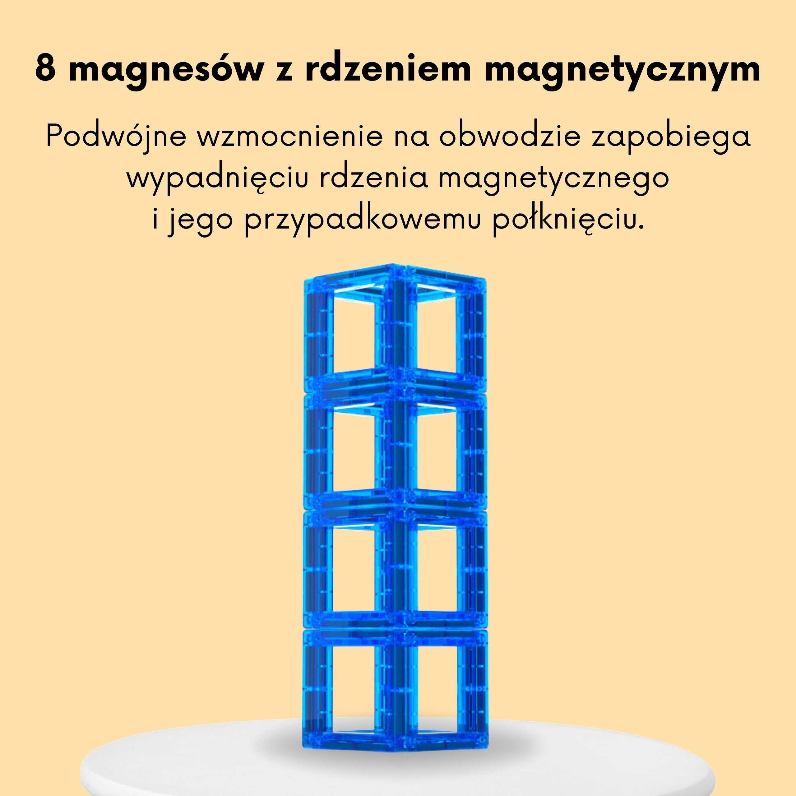 Woopie Магнитни космически блокчета за изучаване на букви 70 части