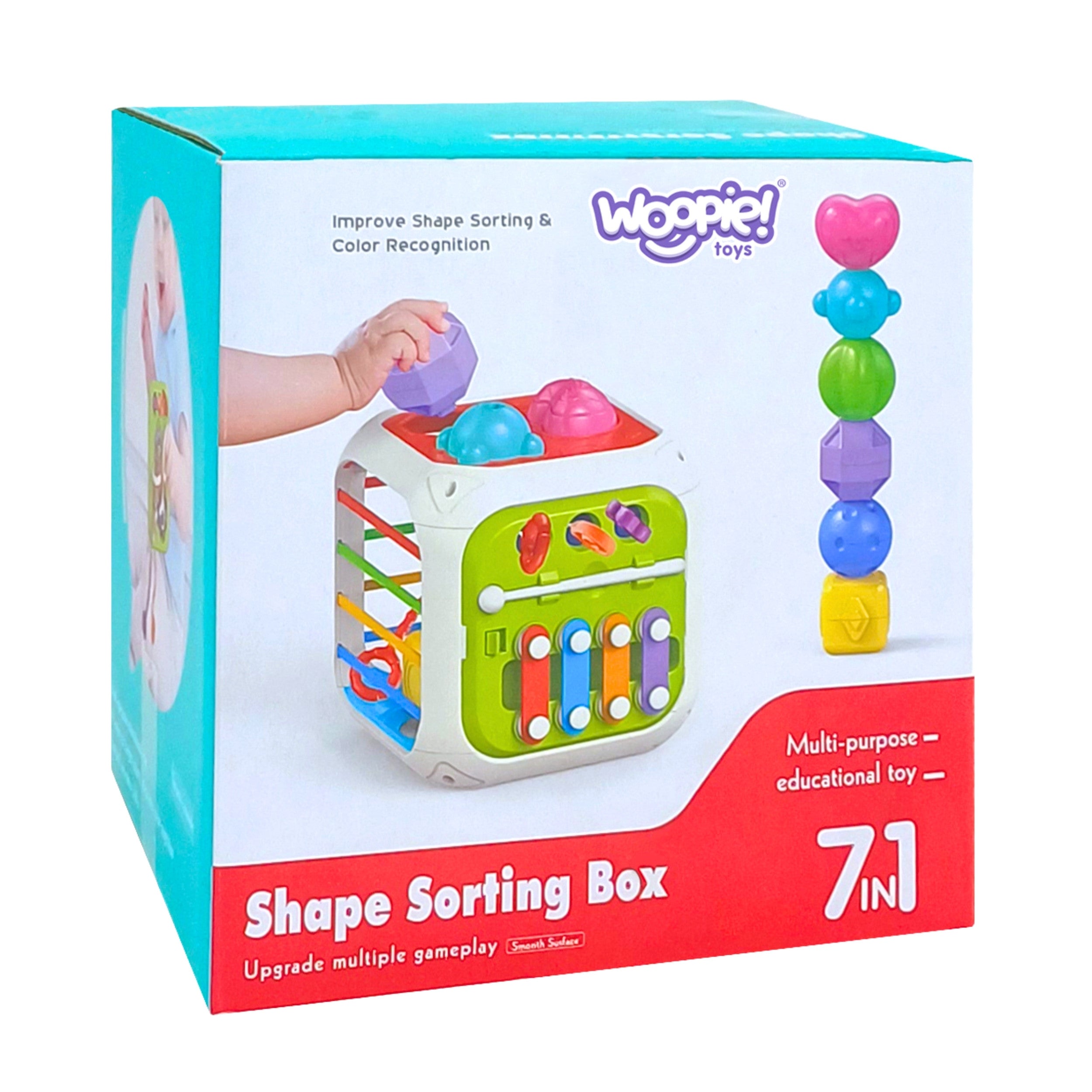 Woopie Baby Sensory Educational Activity Cube