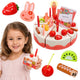 Woopie Birthday Cake For Cutting Candles Fruits 40 Pcs.