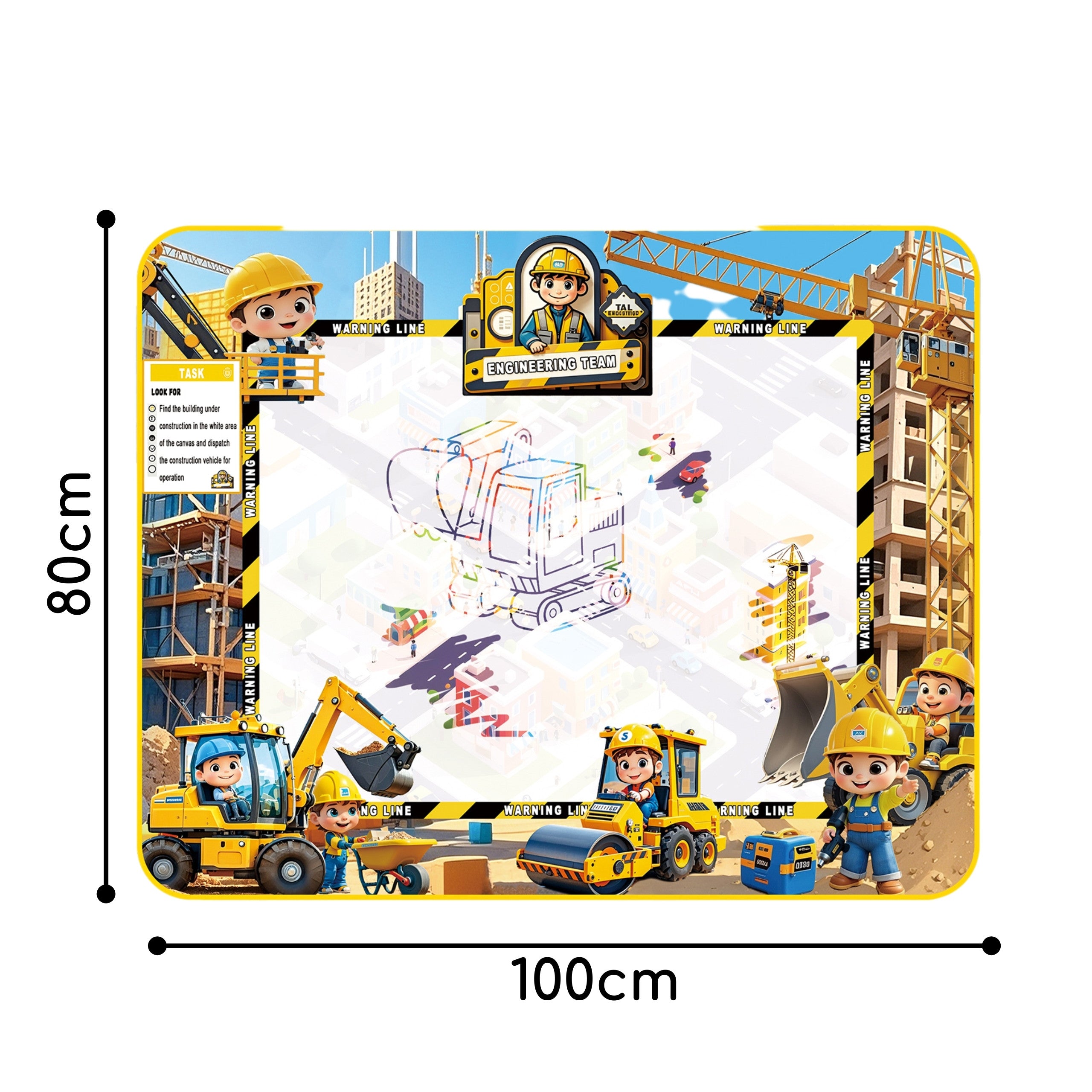 Woopie Water Painting Mat Creative Set With Accessories