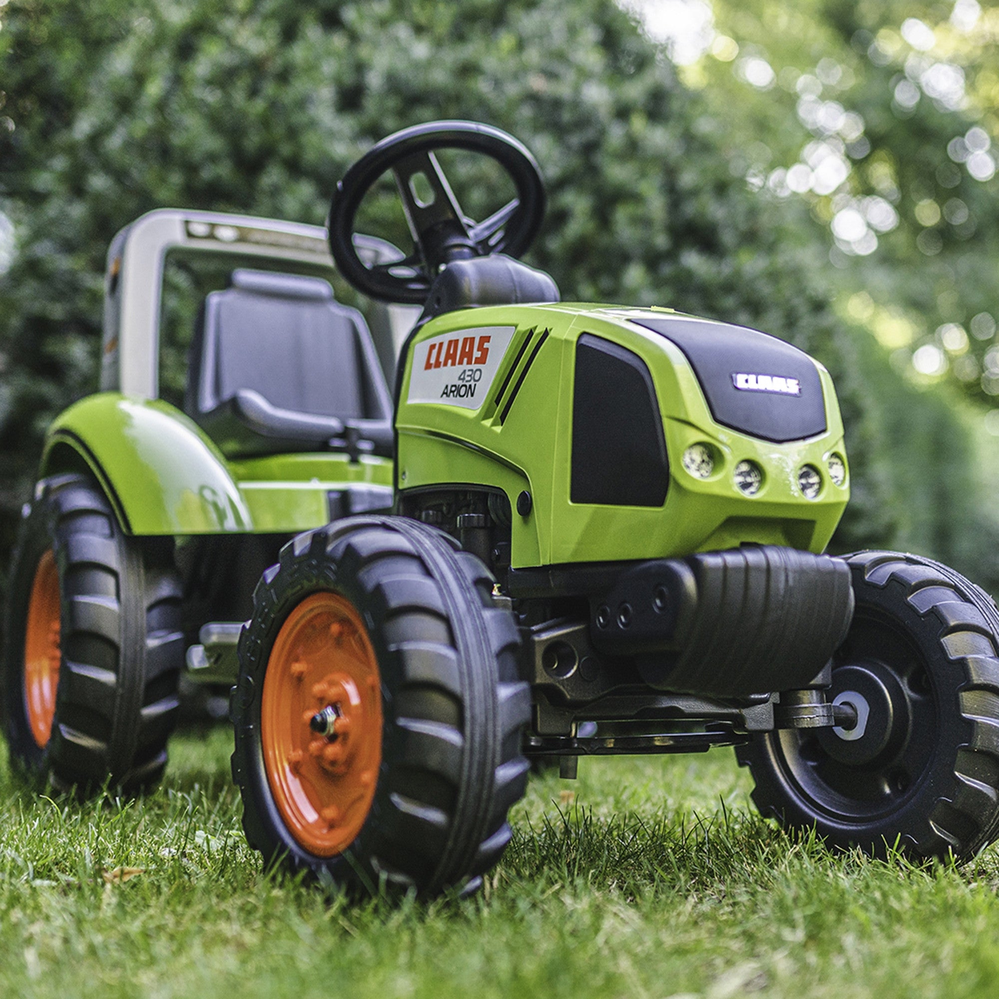 Falk Claas Šliapací traktor s prívesom Veľký traktor Toy 3+
