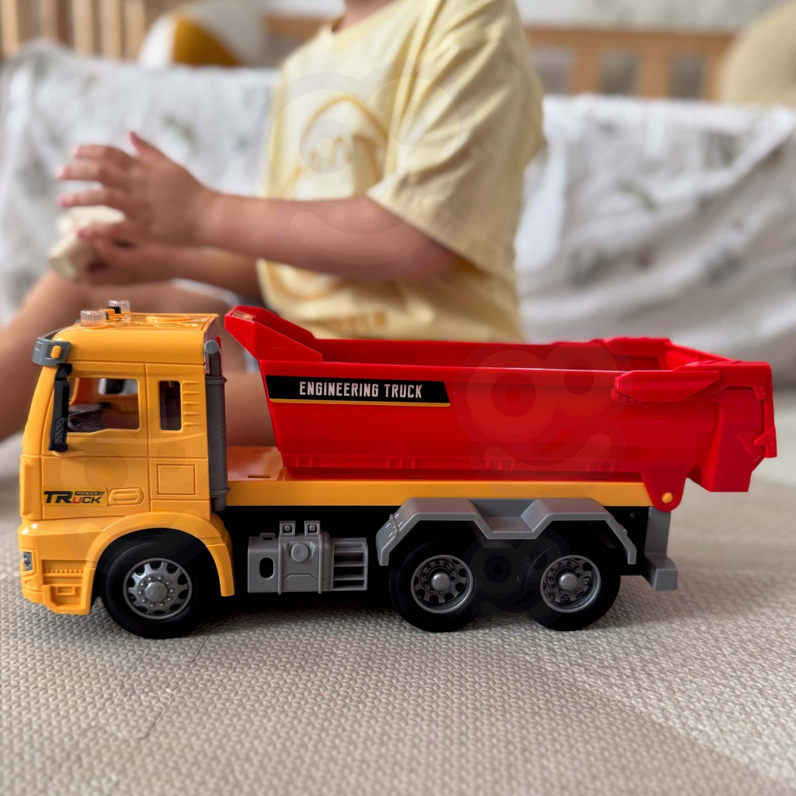 Woopie 1:12 konstruktion dumper med lys- og lydeffekter