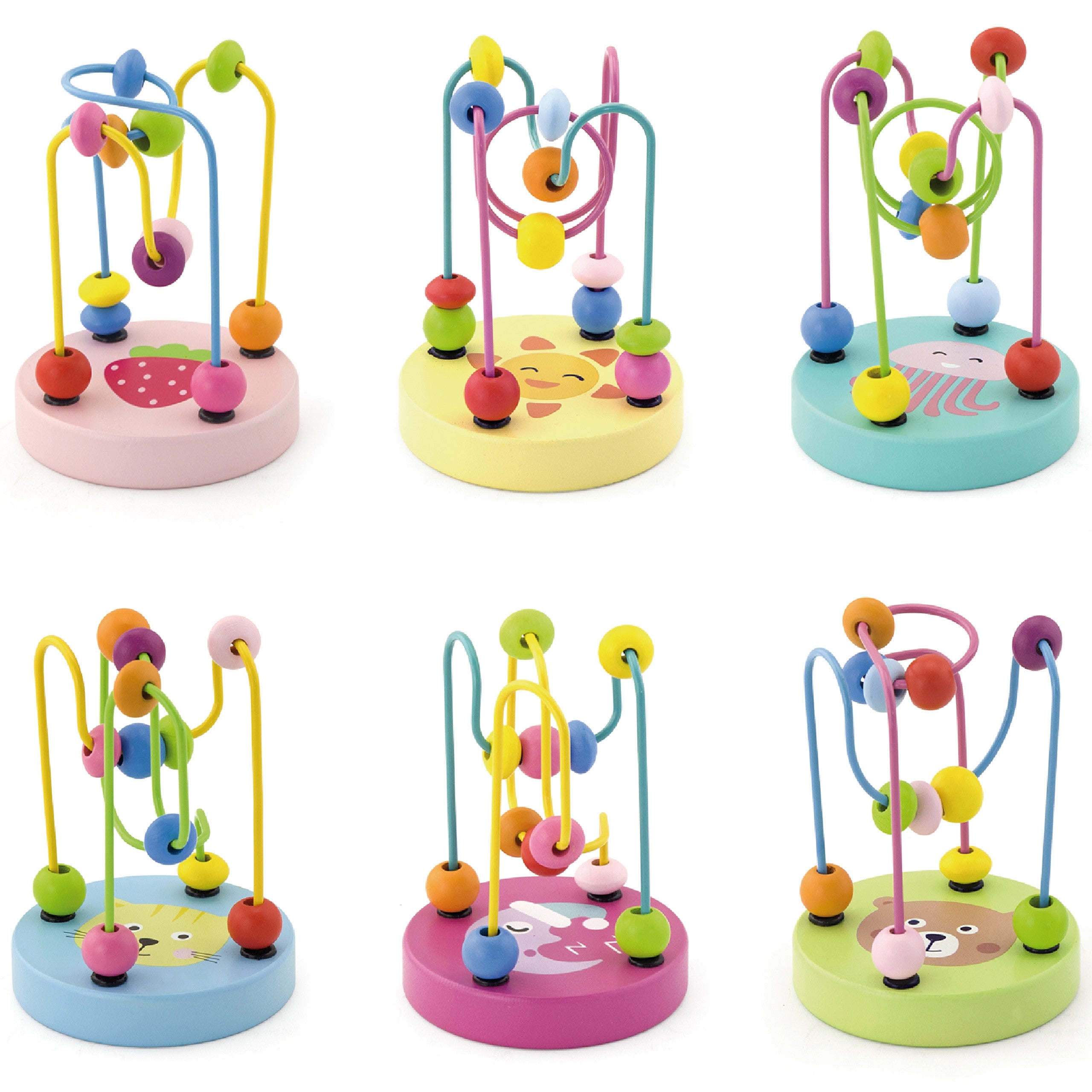 Viga Wooden Handy Labyrinth Intertwining Motor Loop 1 Pc.