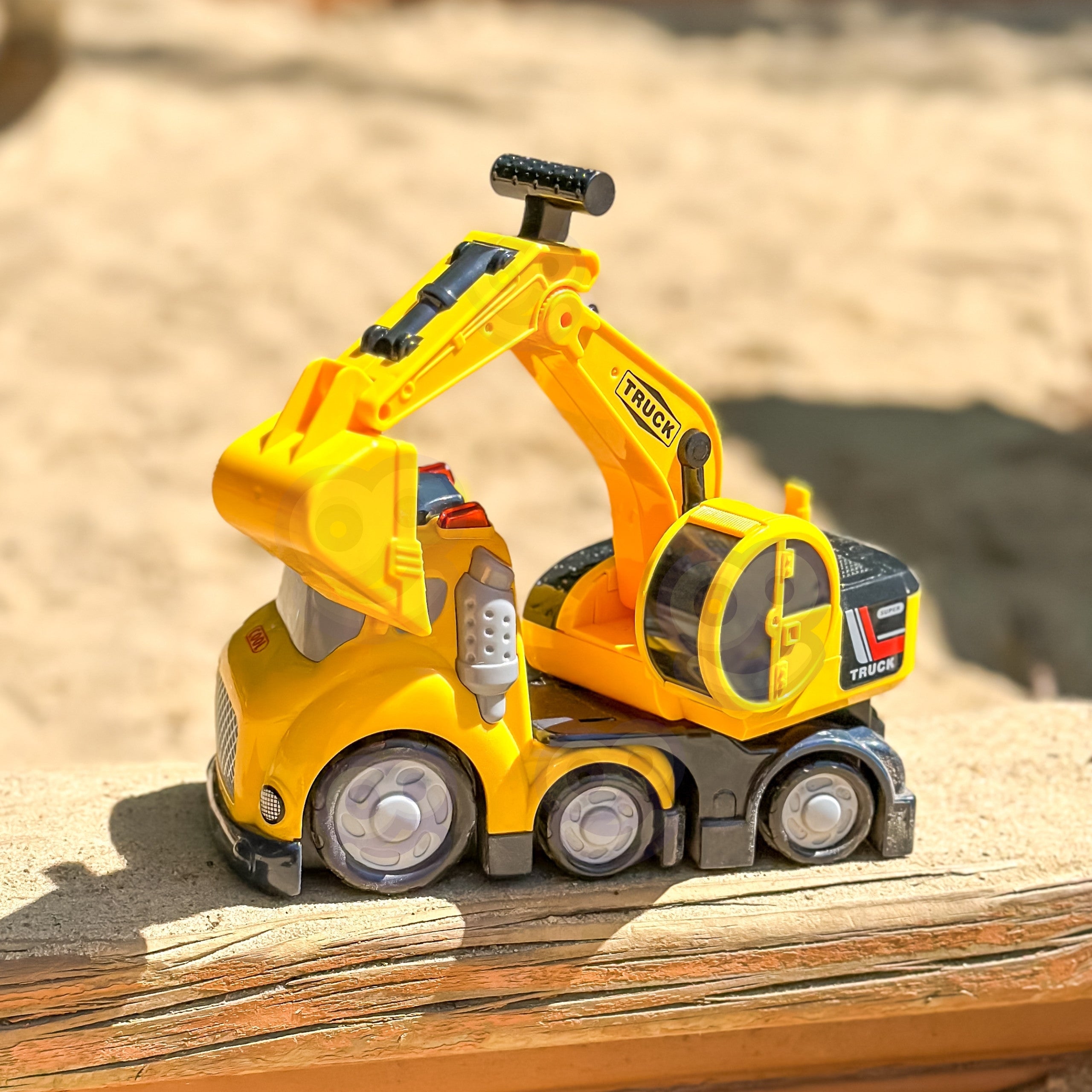 Woopie Excavator City Truck Sound And Light Effects