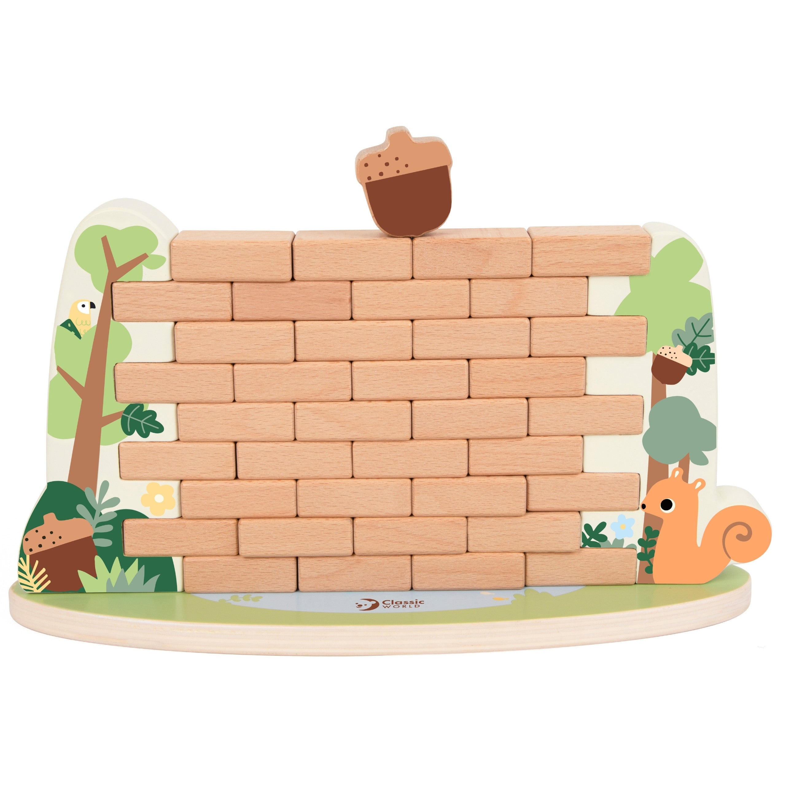 Jeu d'arcade du monde classique Smart Squirrel Falling Acorn