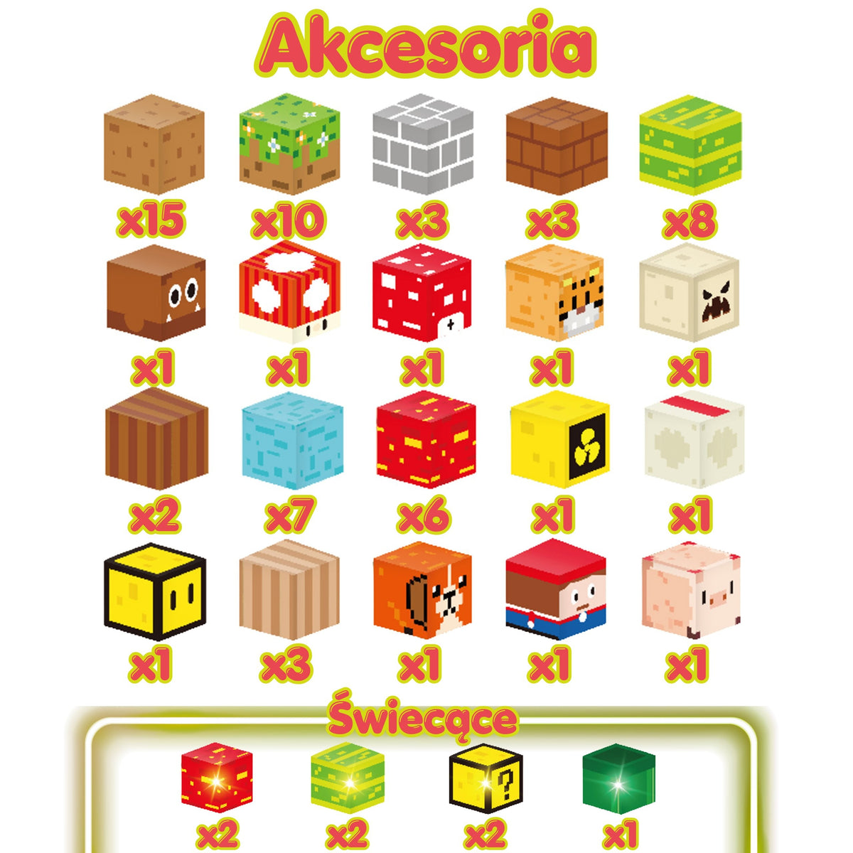 Blocos de construção magnéticos Woopie Forest 75 unidades.