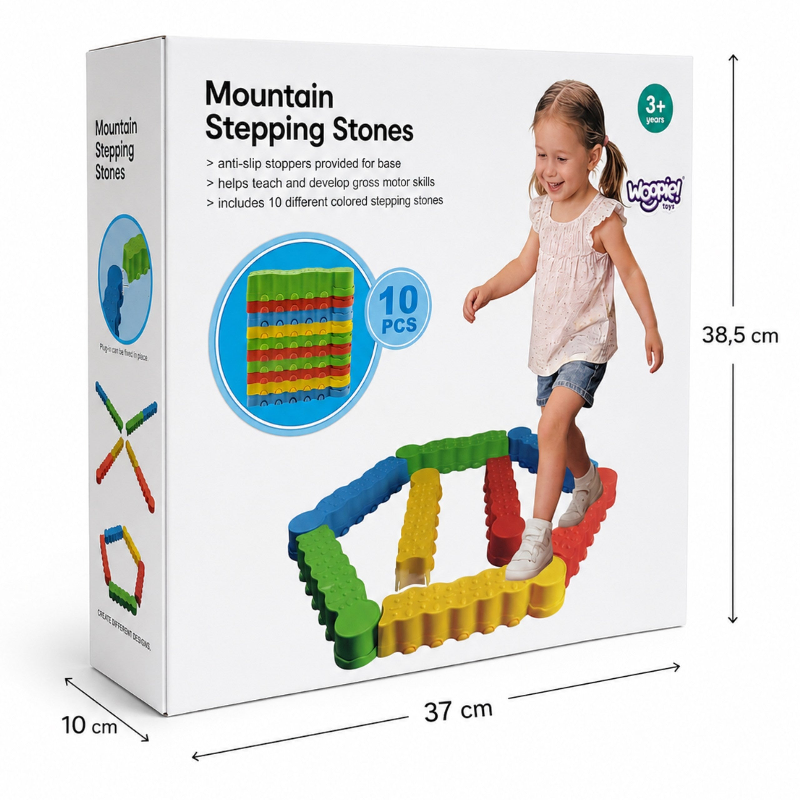 Woopie Sensory Path Balance Beam Obstacle Course