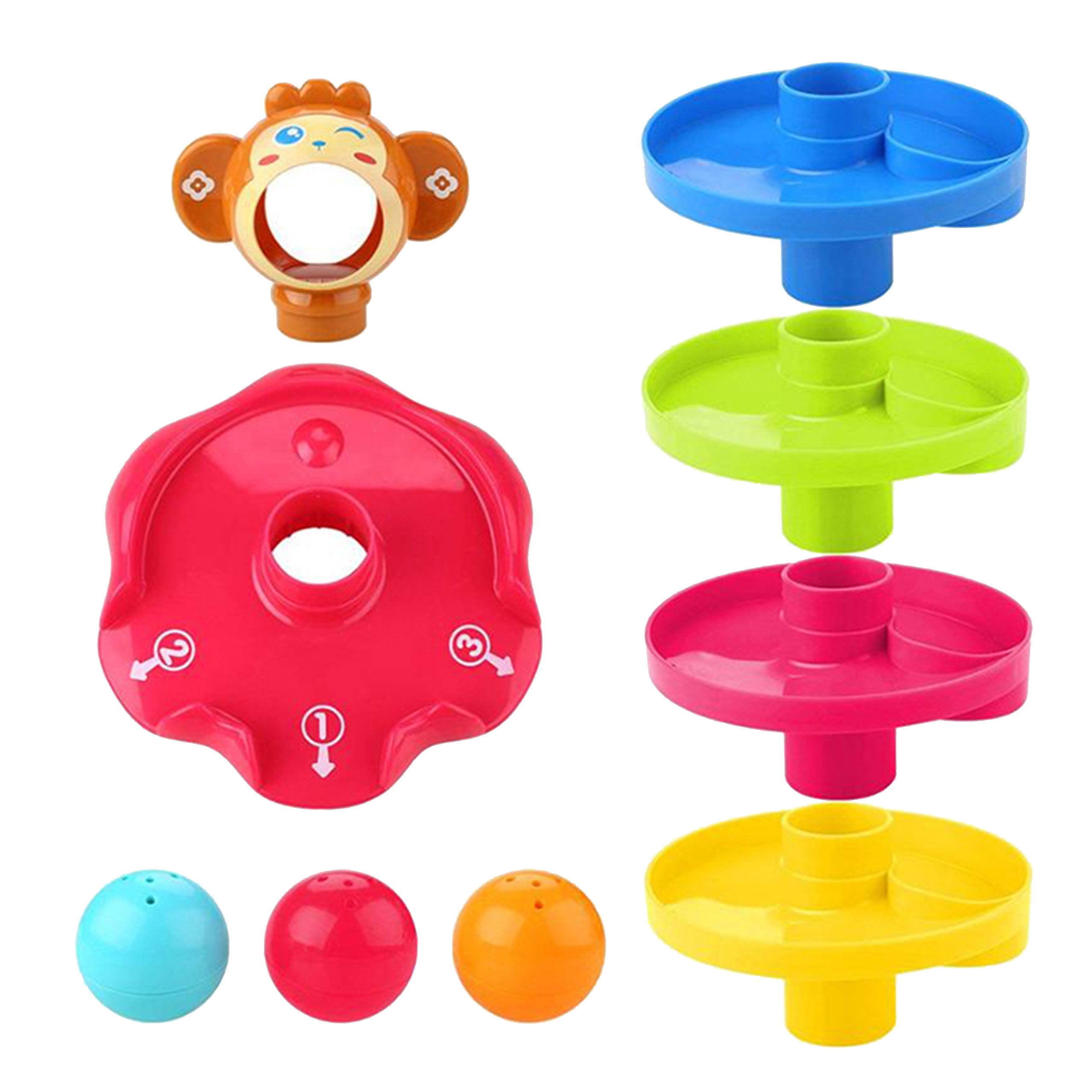Woopie Baby Ball Track Spiral Set + 3 Balls