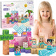 Woopie Magnetic Blocks Cubes Magnets 86st 3d Educational Pussel Montessori Set För Barn 3+