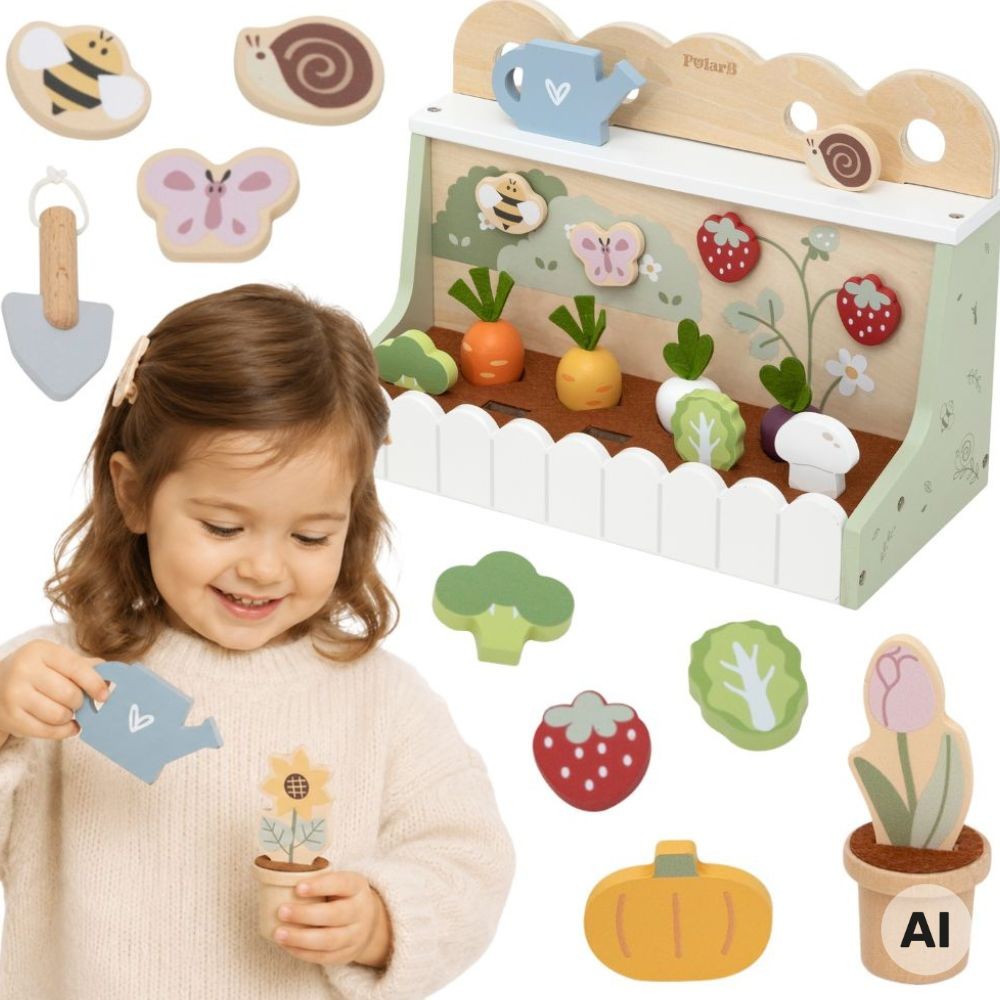Viga Giardino in Legno Per Il Piccolo Giardiniere 22 Pz.