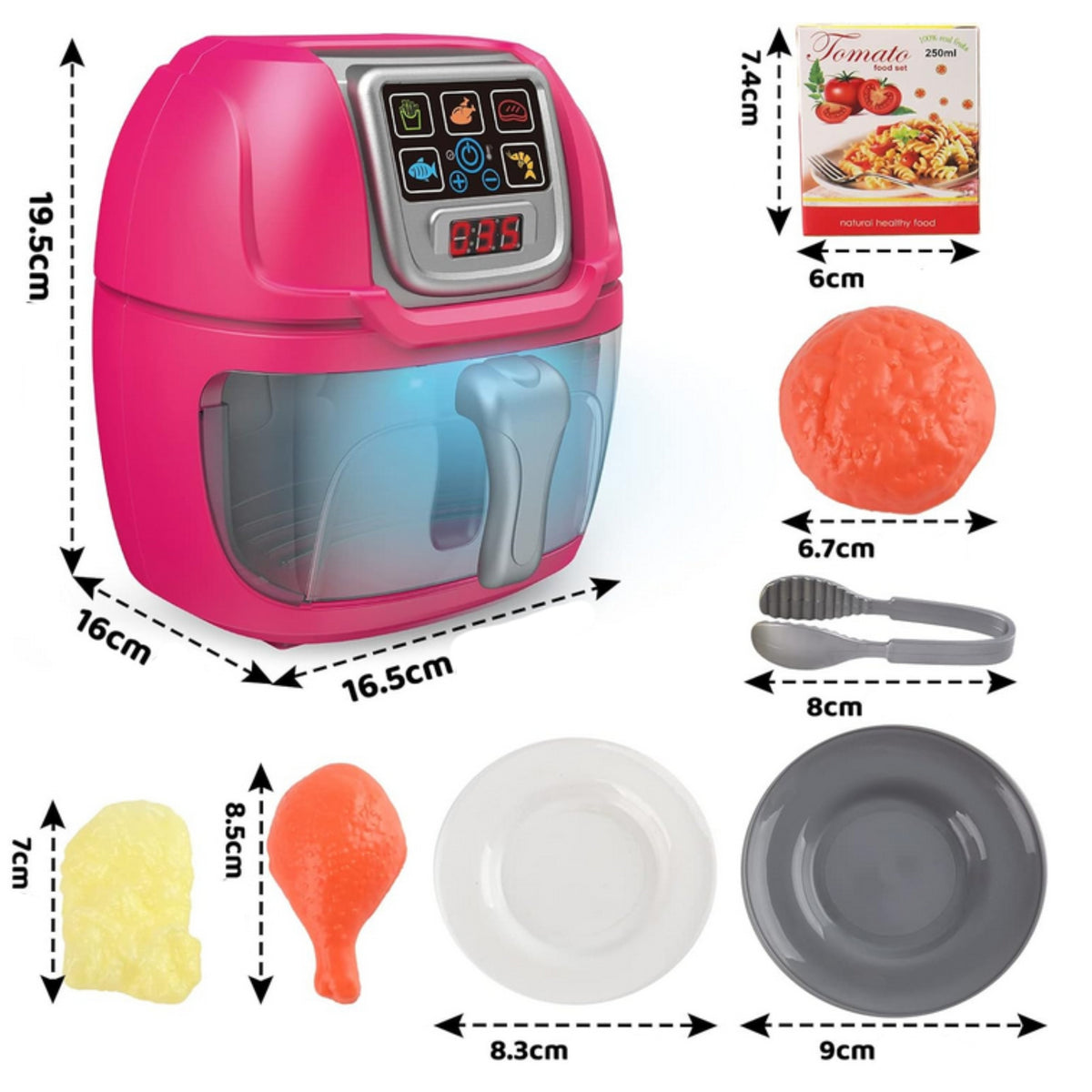Friggitrice interattiva Woopie Air Fryer per piccoli chef