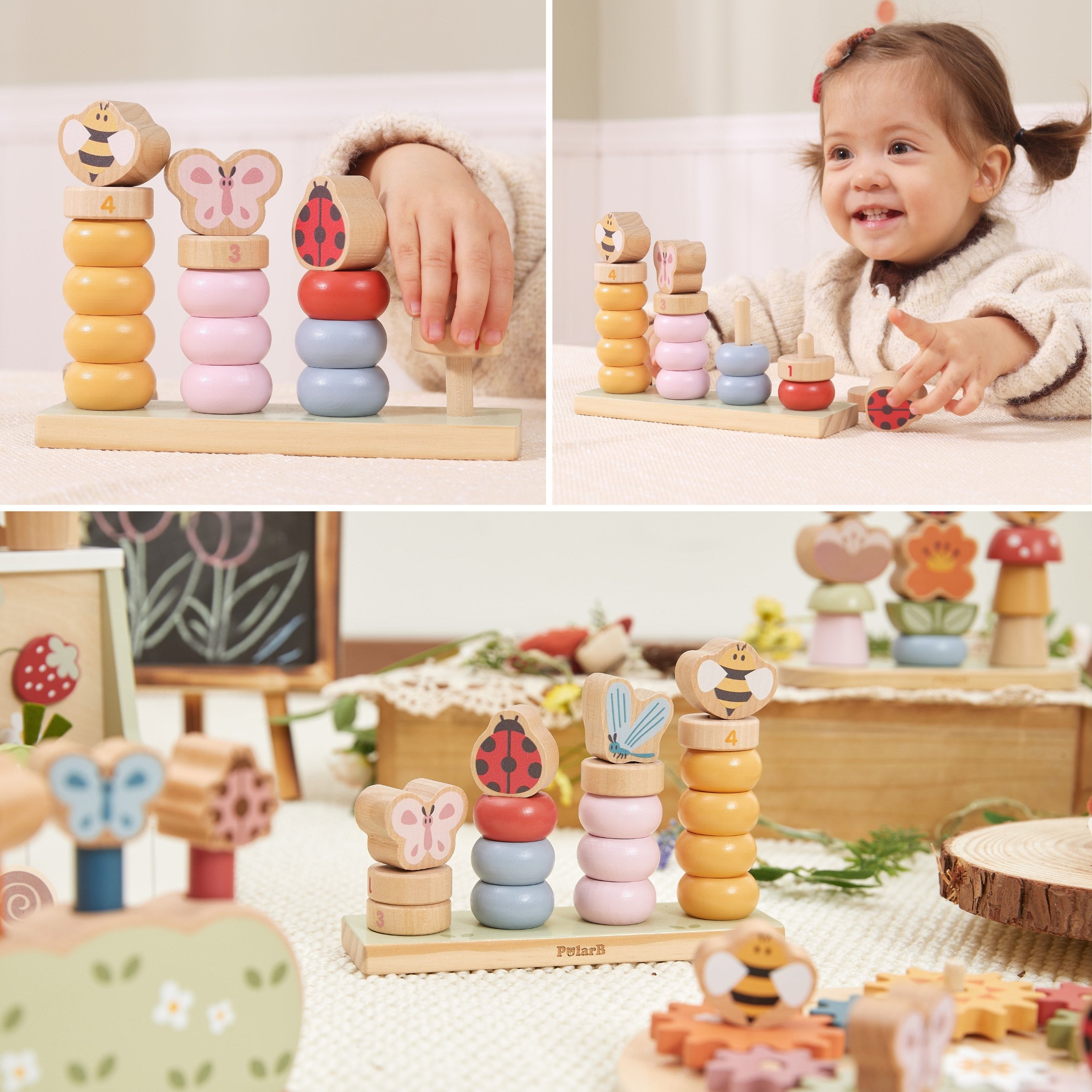Puzzle Viga Spring - Nauka liczenia