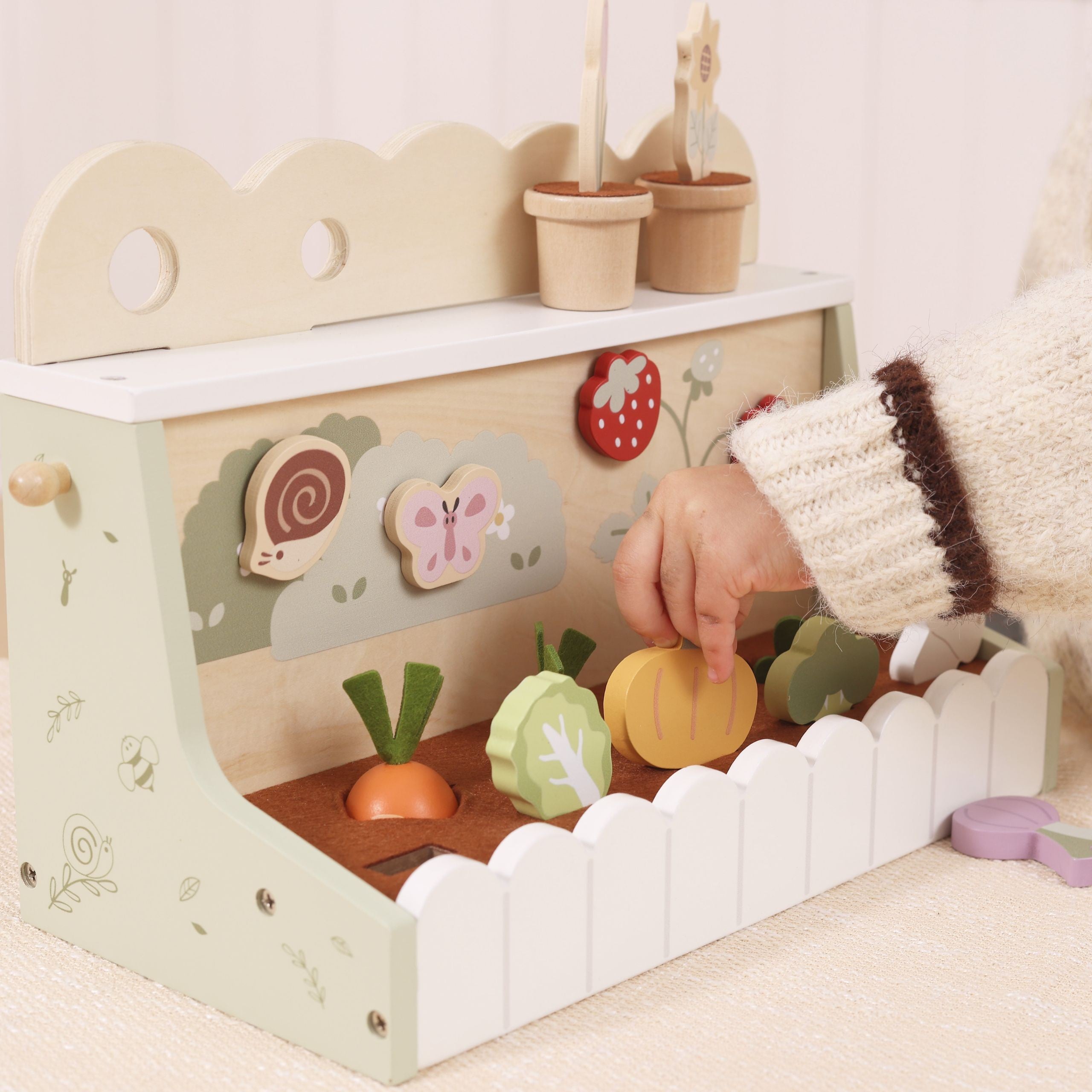Viga Giardino in Legno Per Il Piccolo Giardiniere 22 Pz.