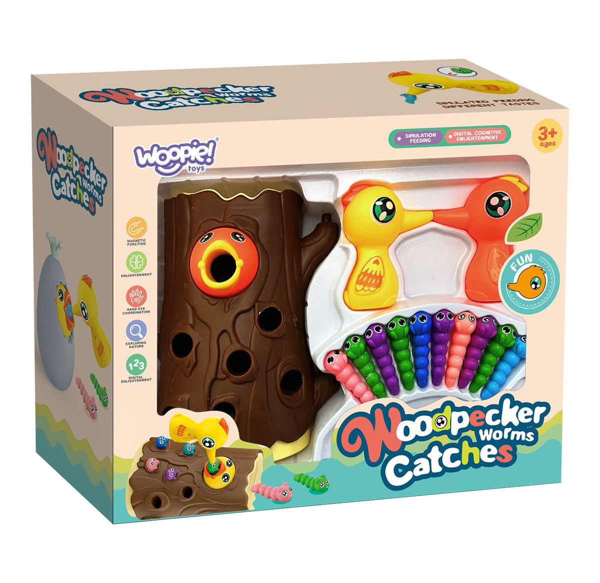 Woopie Jeu d'Arcade Magnétique Catch The Bug 2 Pics + 10 Bugs
