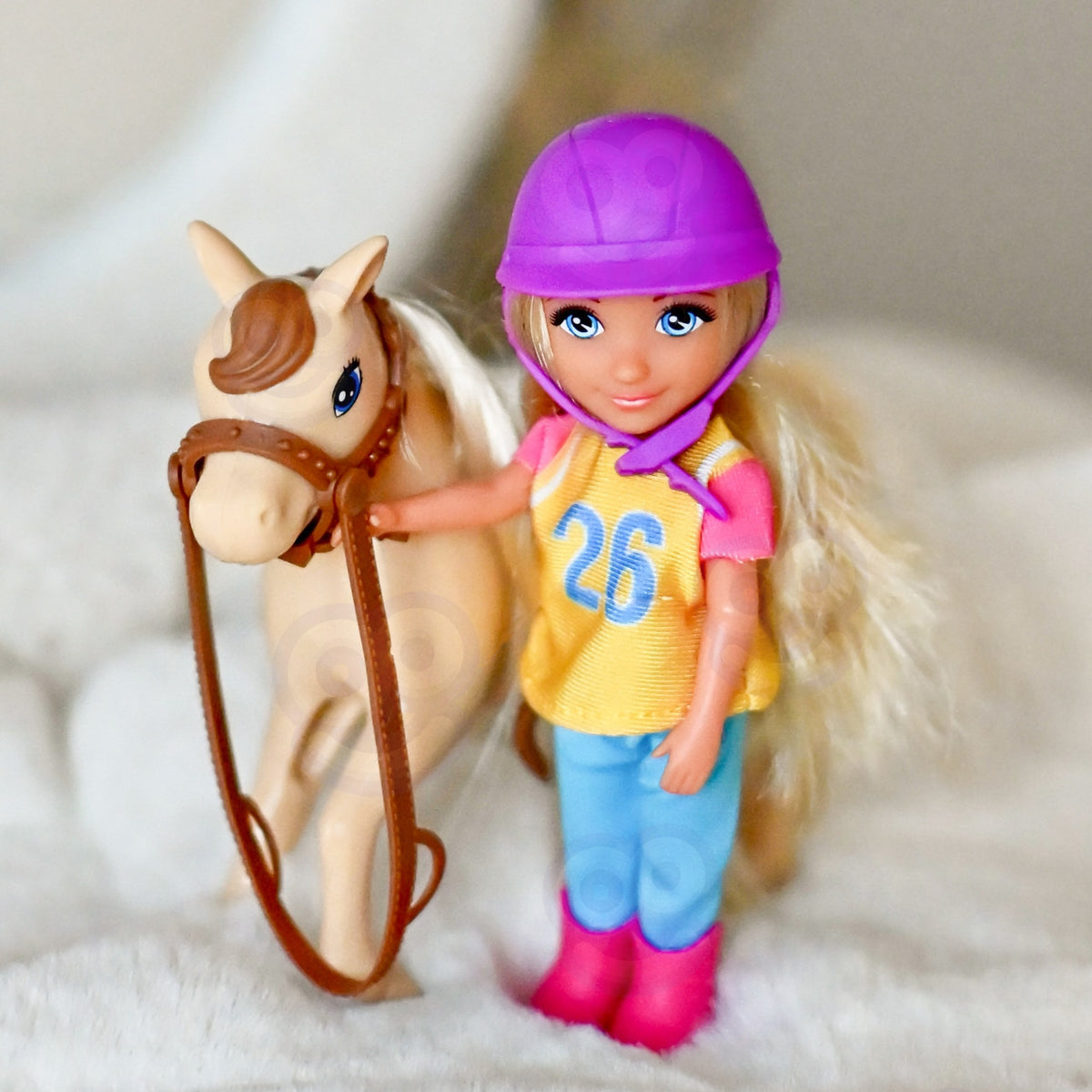 Juego de muñecos Woopie Jinete y Caballo