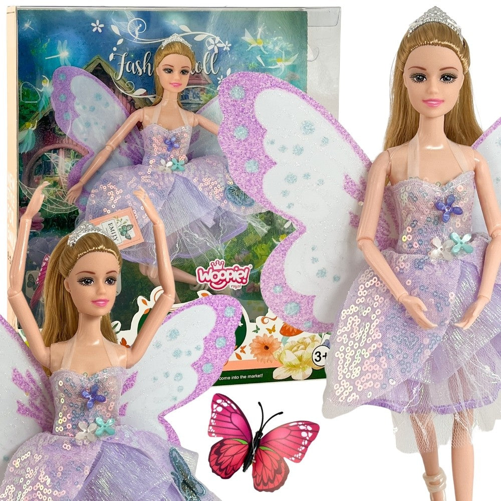 Woopie Royal Emi Fairy Doll – Приказна принцеса с пеперудени крила