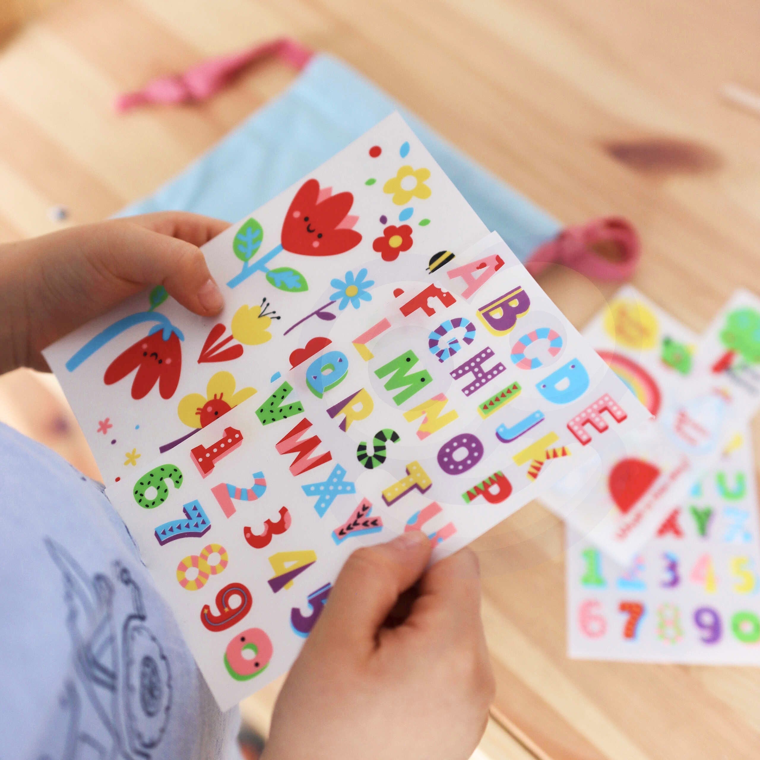 Woopie Art&fun Diy Bag Decorating Kit - Make A Bag With Your Child's Name