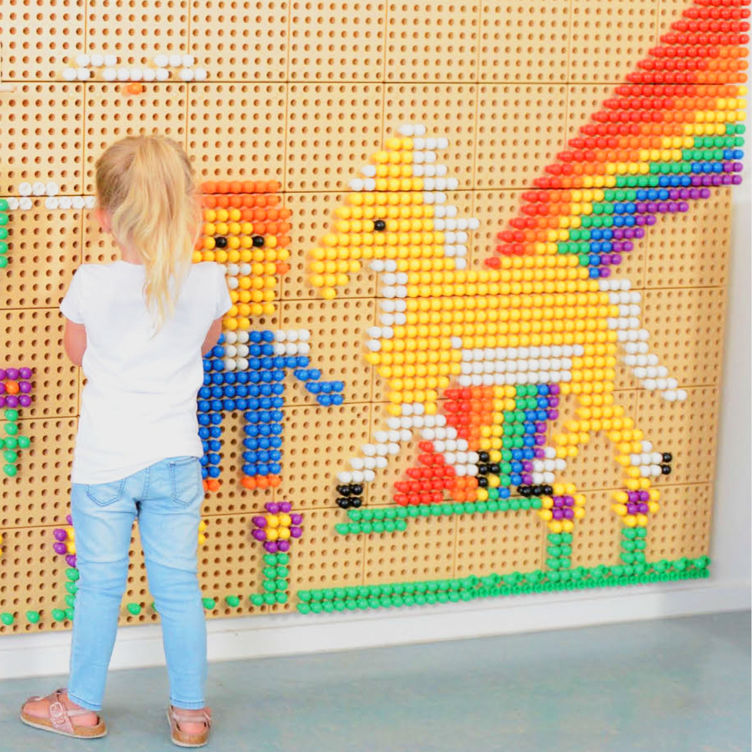 Masterkidz Колчета за дъска 512 бр. 6 цвята