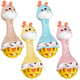 Woopie Baby Giraffe Дрънкалка Сензорна гризалка с музика Монтесори 1 бр.