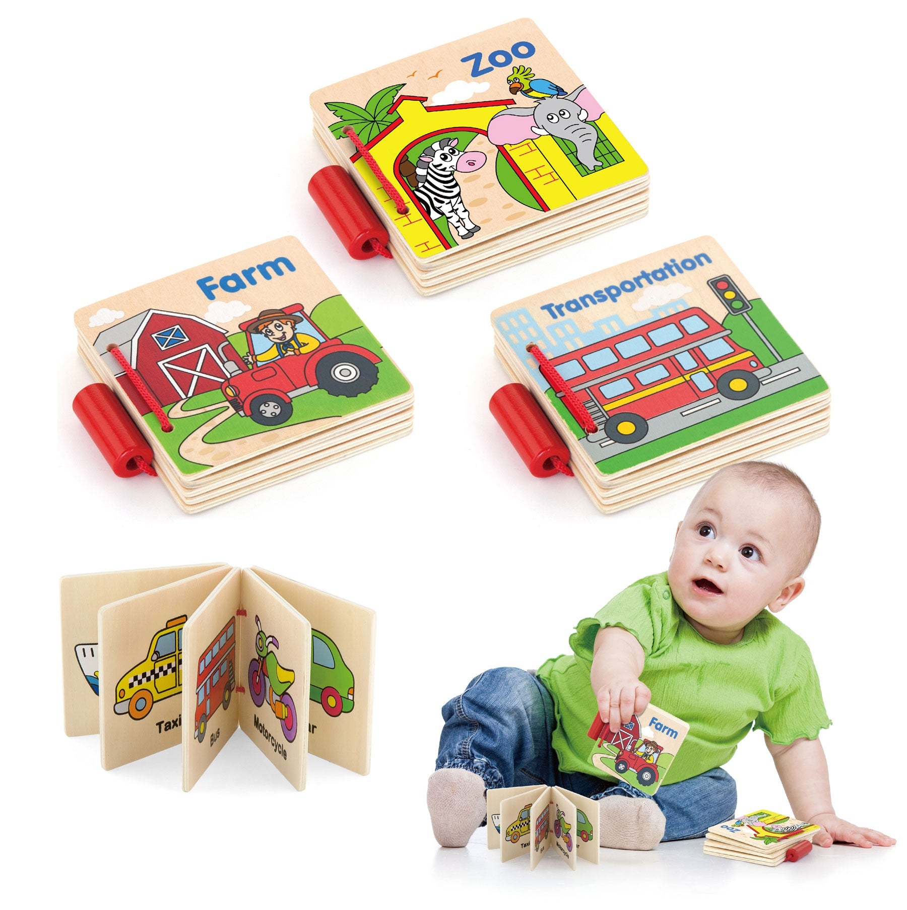 Viga Mijn eerste houten boek 1 st.