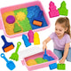 Woopie Kinetic Sand Magic Castle Set 22 Pcs Suitcase