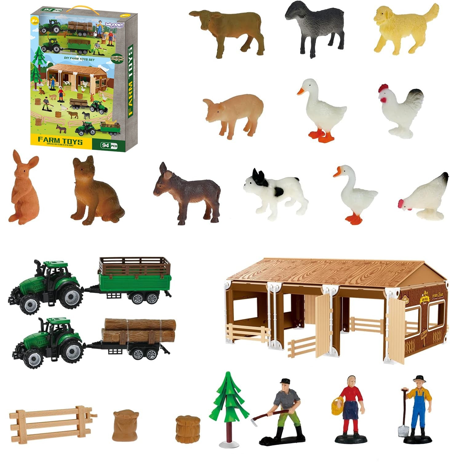 Woopie Little Farmer XL set boerderijfiguren
