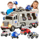 Woopie Road Tow Truck Juego de 5 coches - Ambulancia