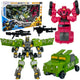 Woopie Transforming Robots Комплект бойна кола 4 в 1