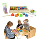 Голям дървен конец за дантела Монтесори Masterkidz