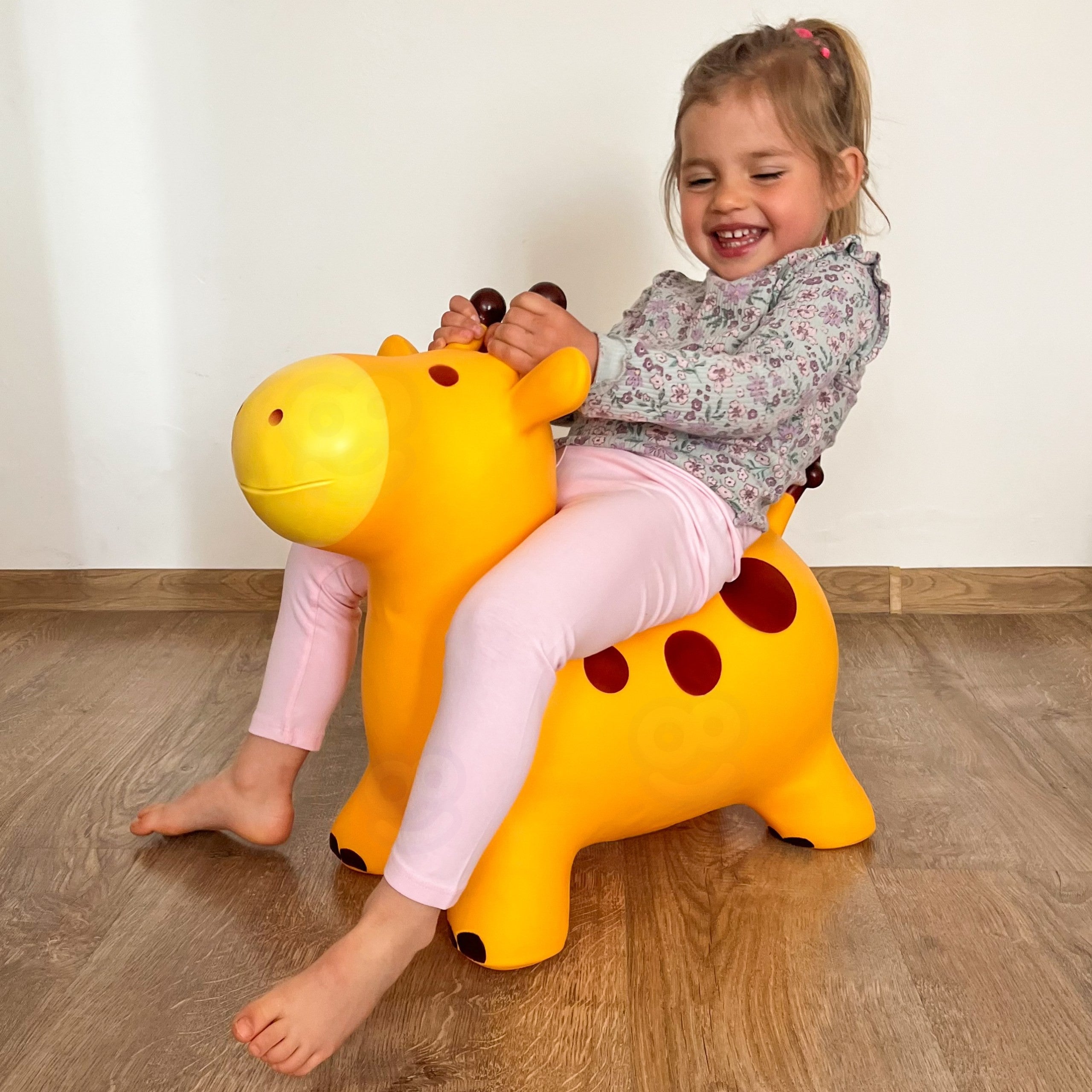 Woopie Yellow Giraffe Jumper + Pump
