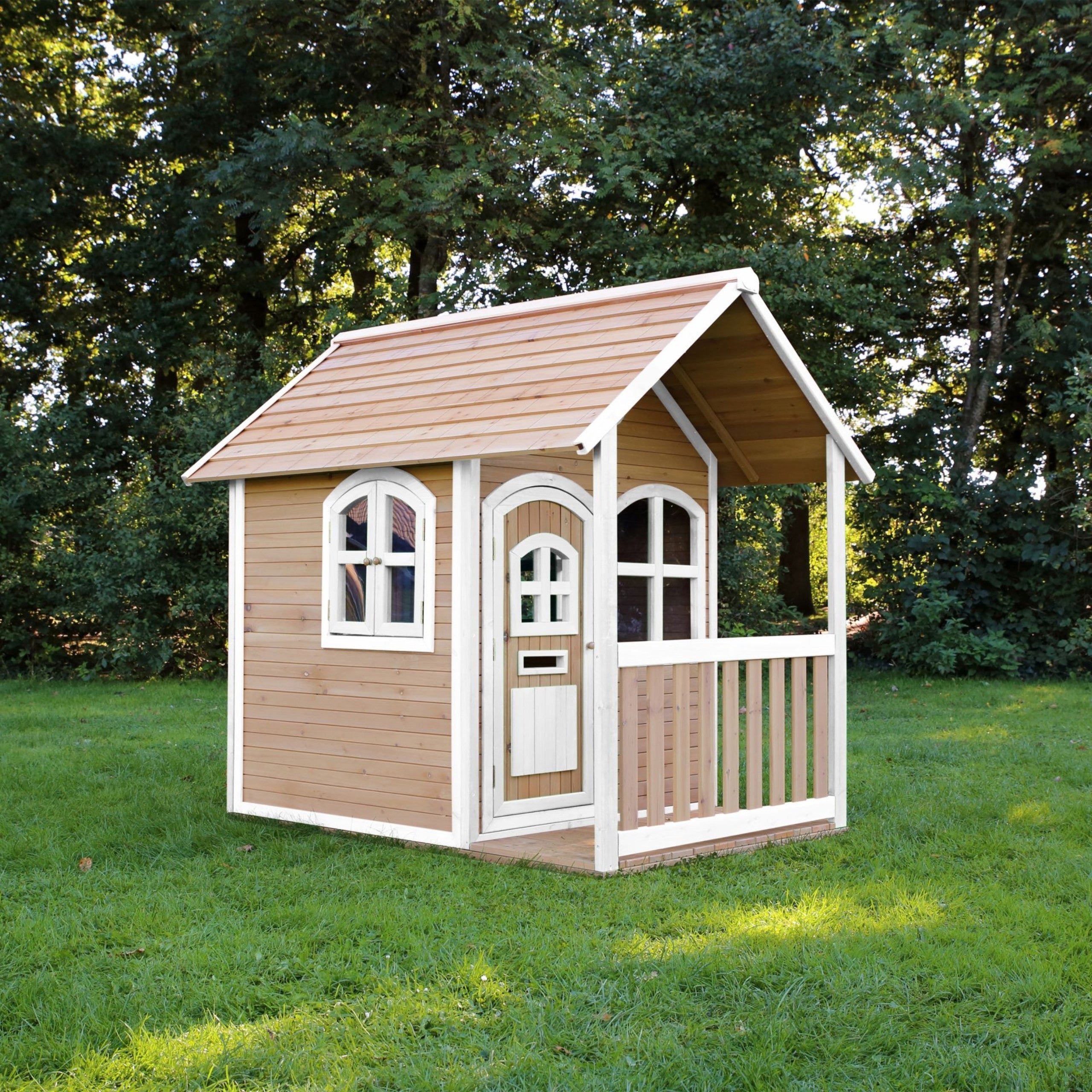 Axi Casetta in Legno con Finestre Alex Playhouse 178 Cm