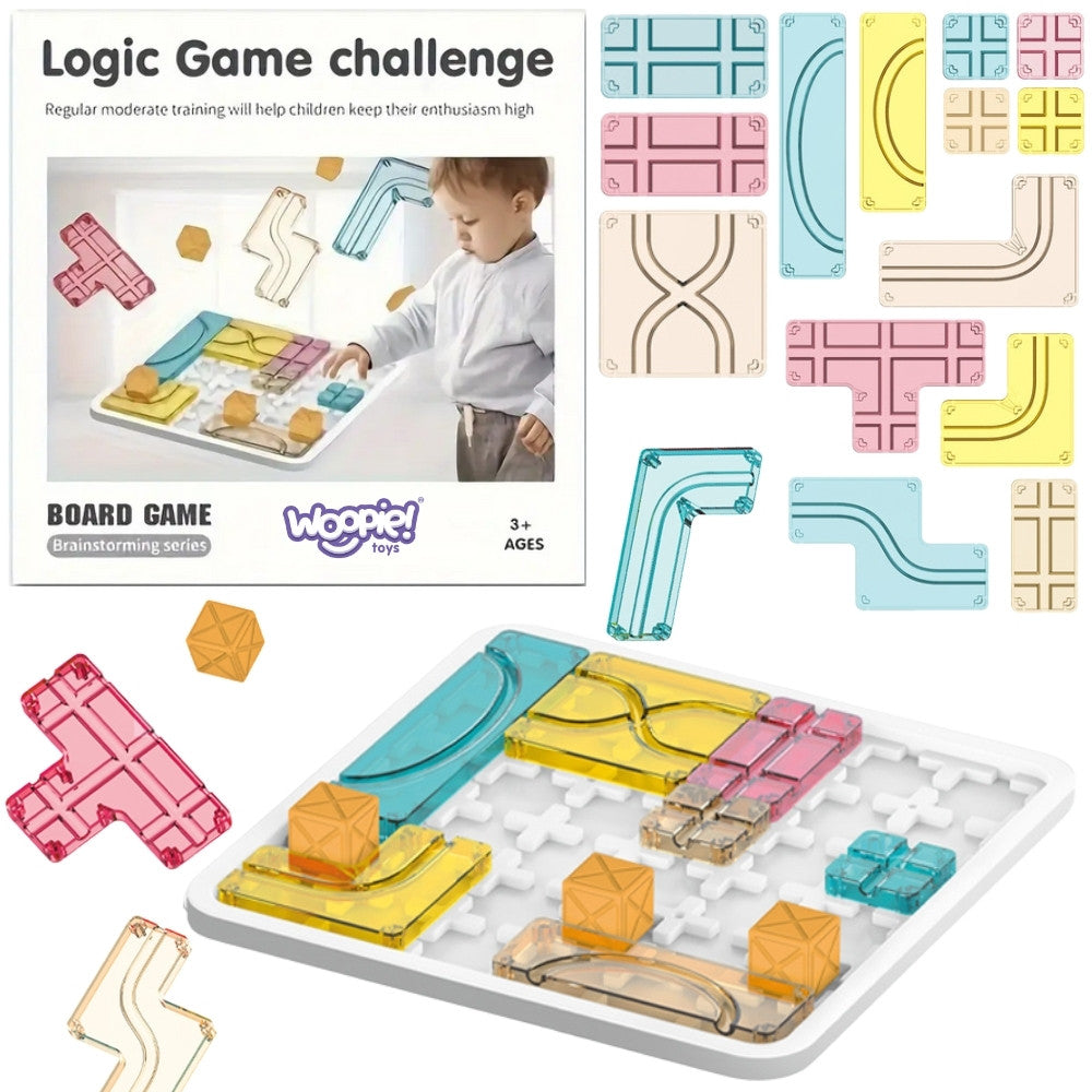 Logiczna gra planszowa Woopie Creative Space Puzzle
