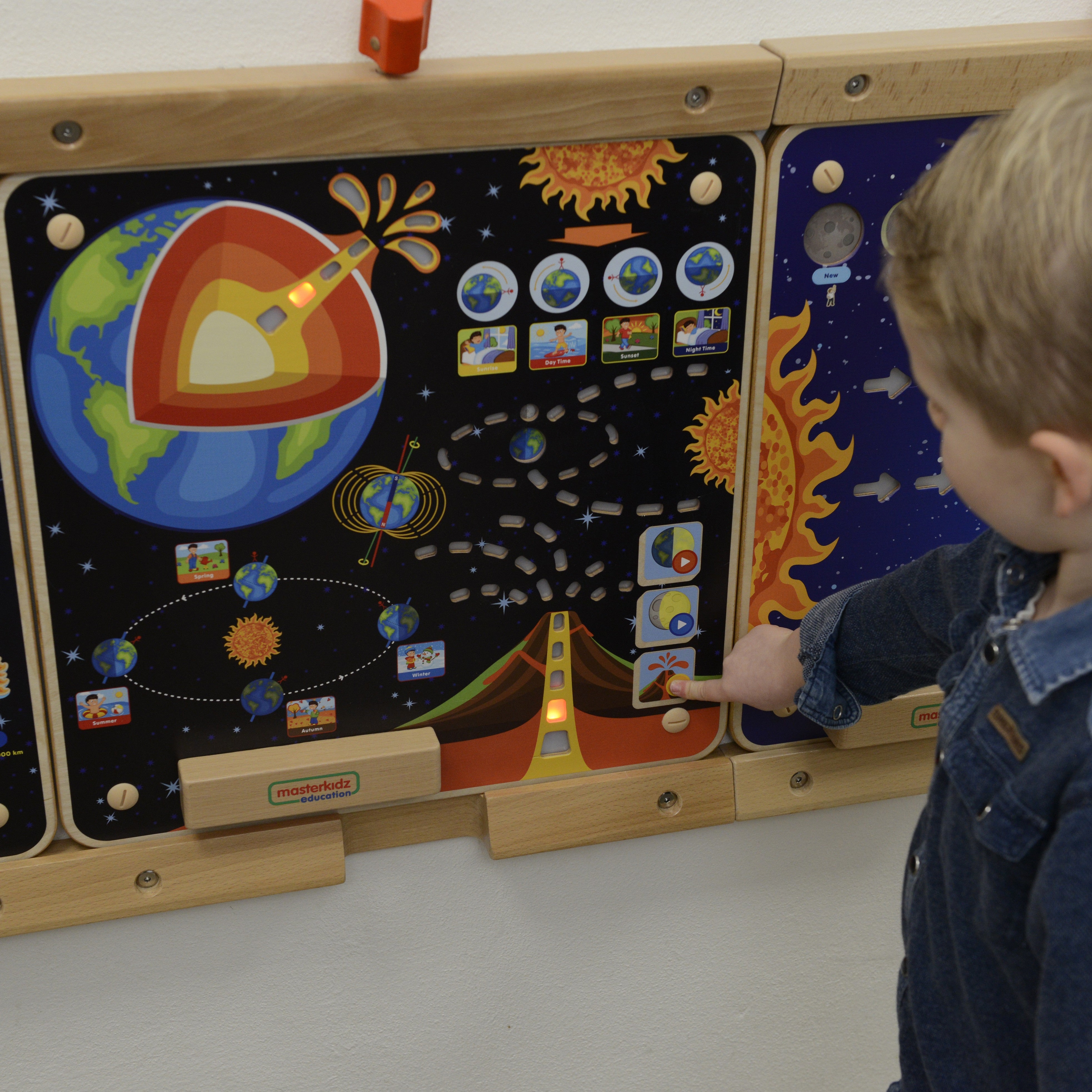 Masterkidz Montessori Earth Educational Board