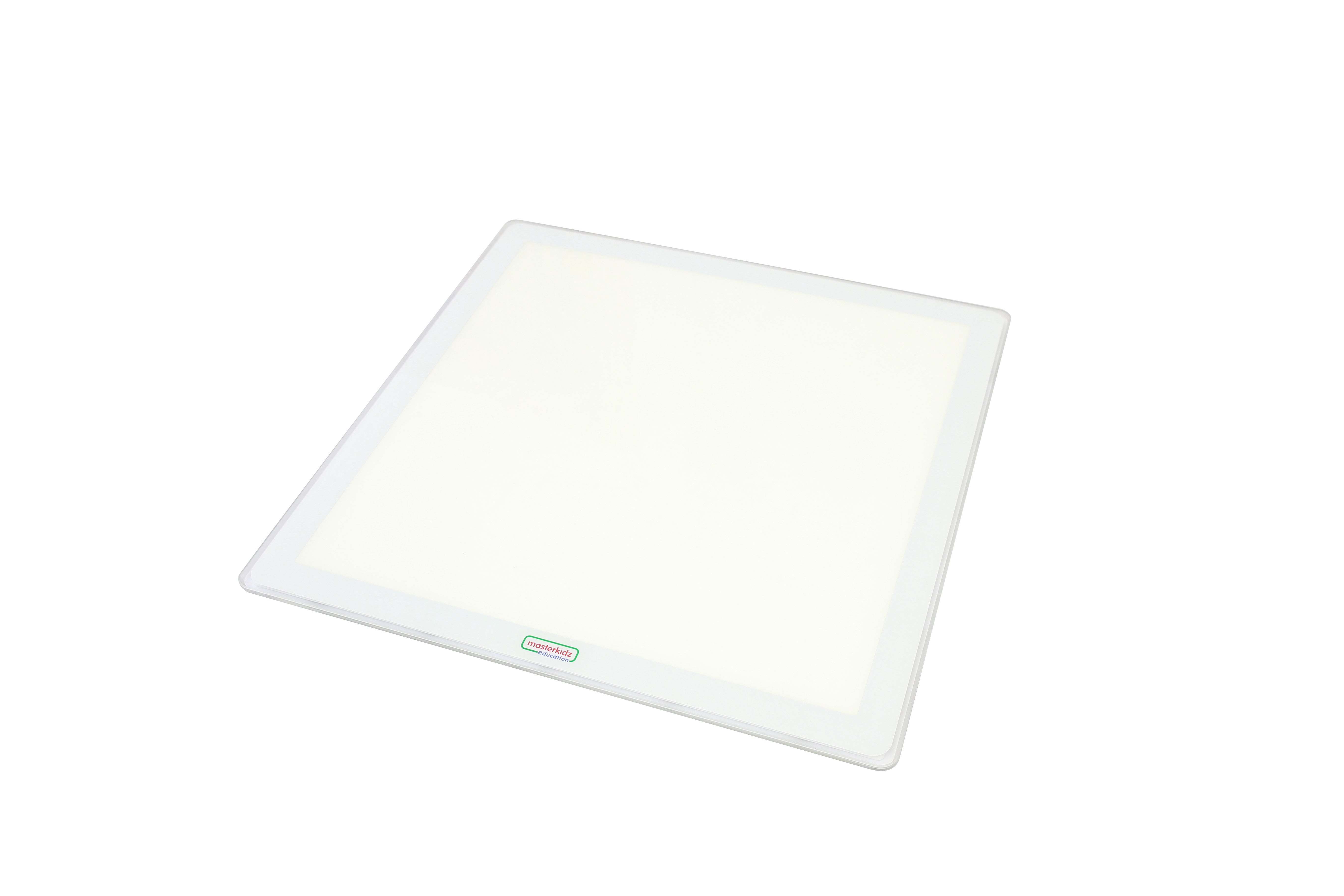 Masterkidz Square Led Light Panel Colorful + Montessori Mosaic Blocks 140 Pcs.