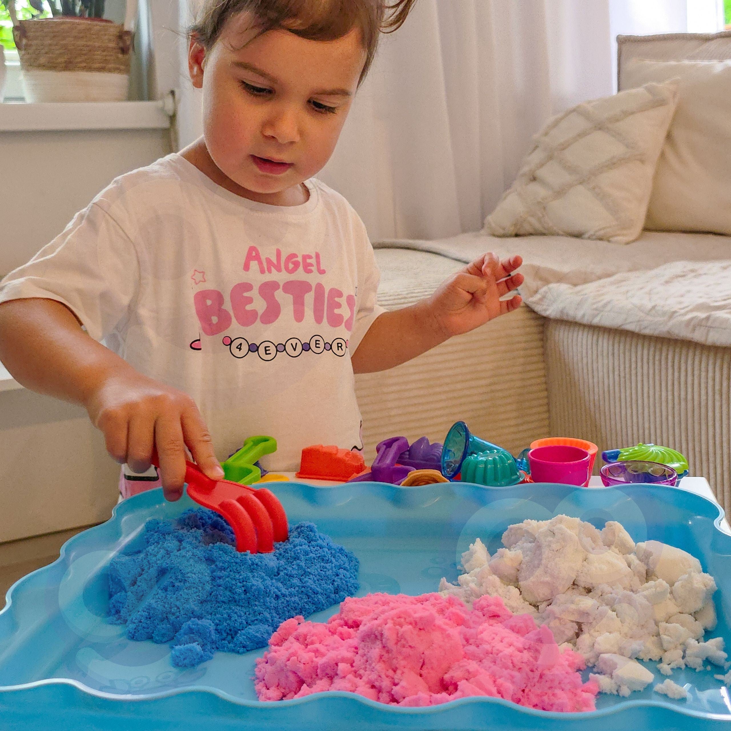 Woopie Sand Fairy Kinetic Sand Set Ice Cream Parlor Desserts 24pcs