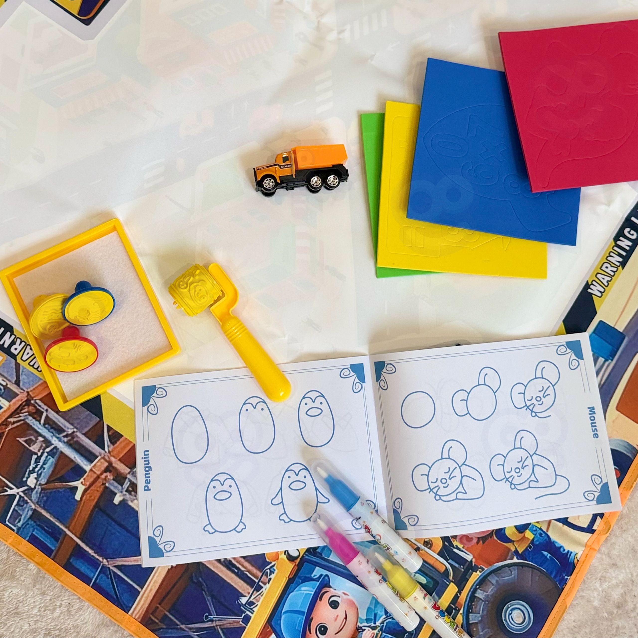 Woopie Water Painting Mat Creative Set With Accessories