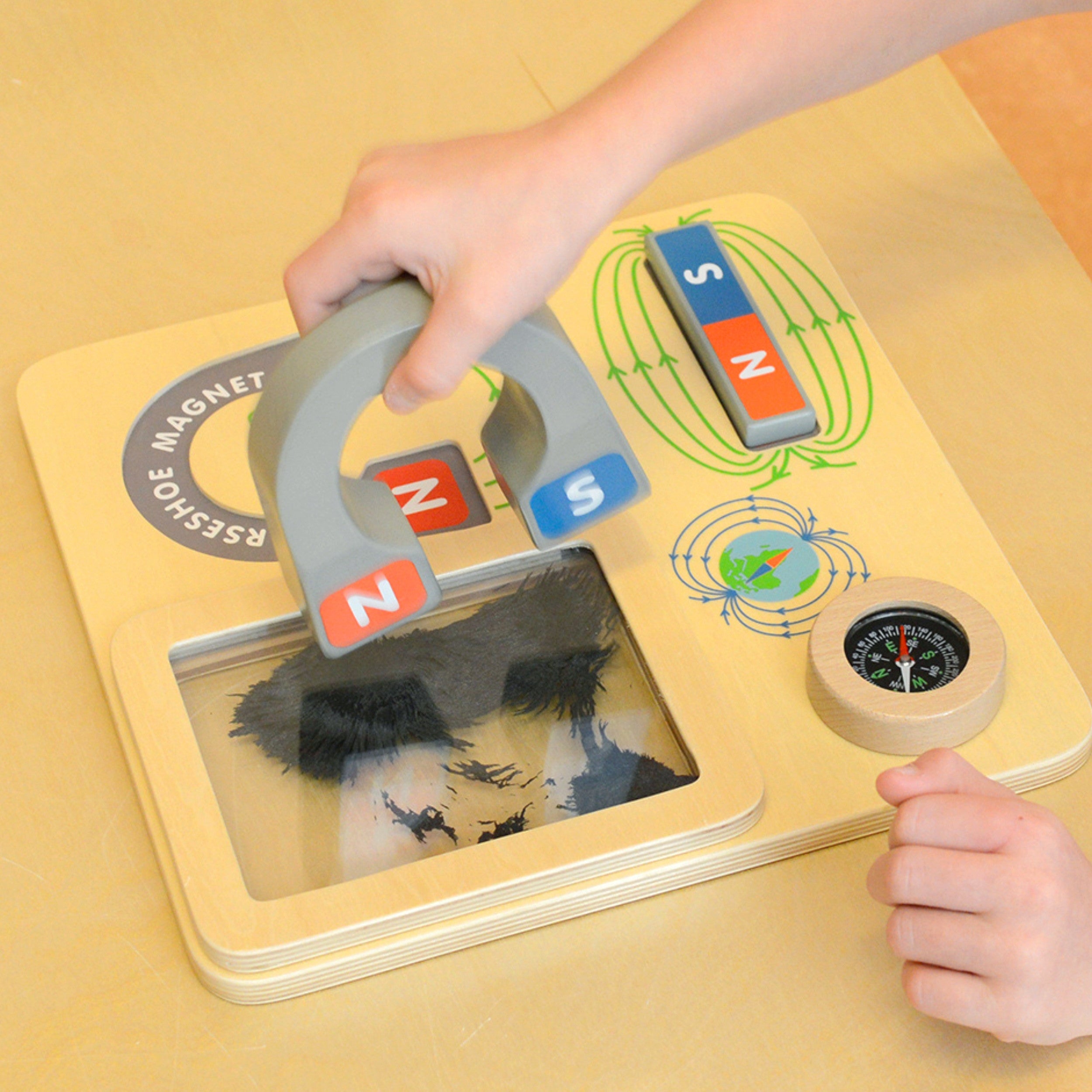 Magnetická vzdelávacia doska Masterkidz Montessori kompas