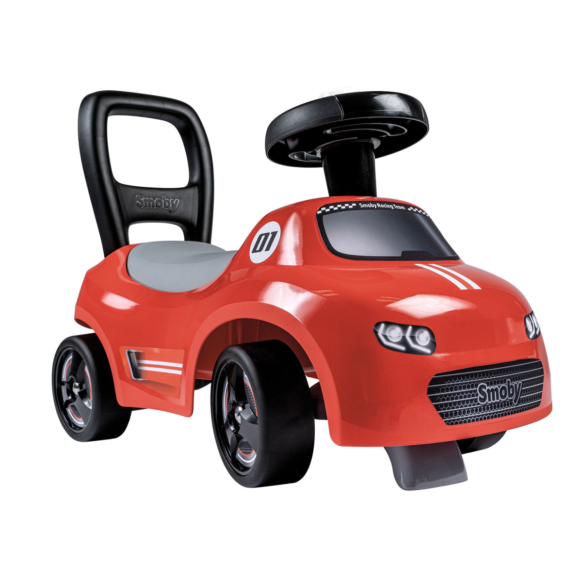 Porteur Smoby Rouge Avec Corne